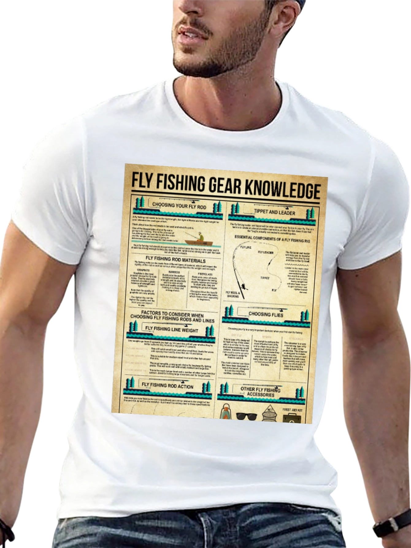 Fly Fishing Gear Knowledge T-Shirt