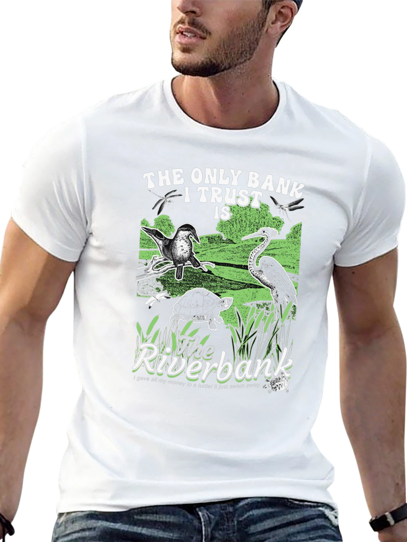 Riverbank Trust T-Shirt - Nature Lover Tee