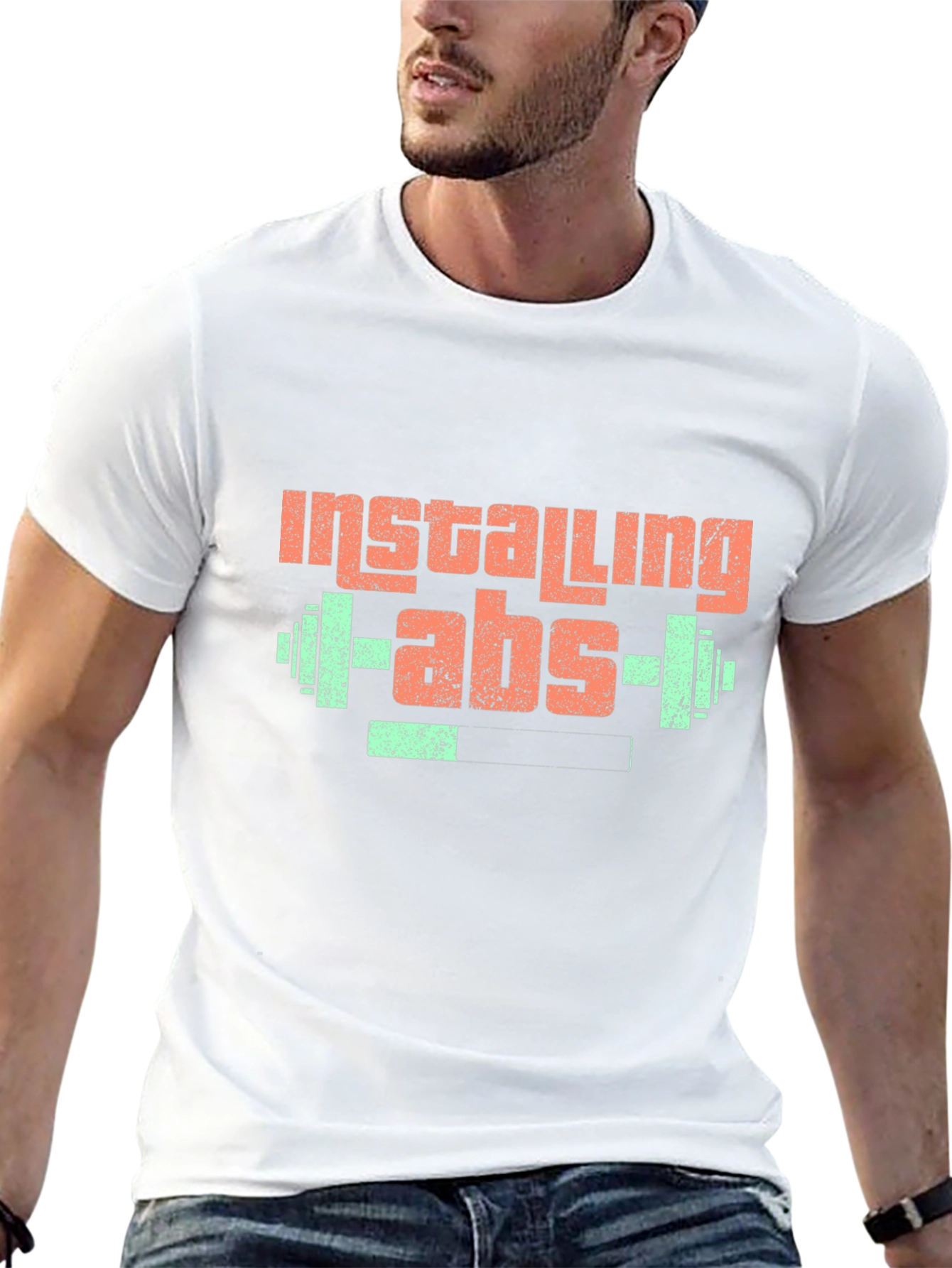 Installing Abs Graphic T-Shirt