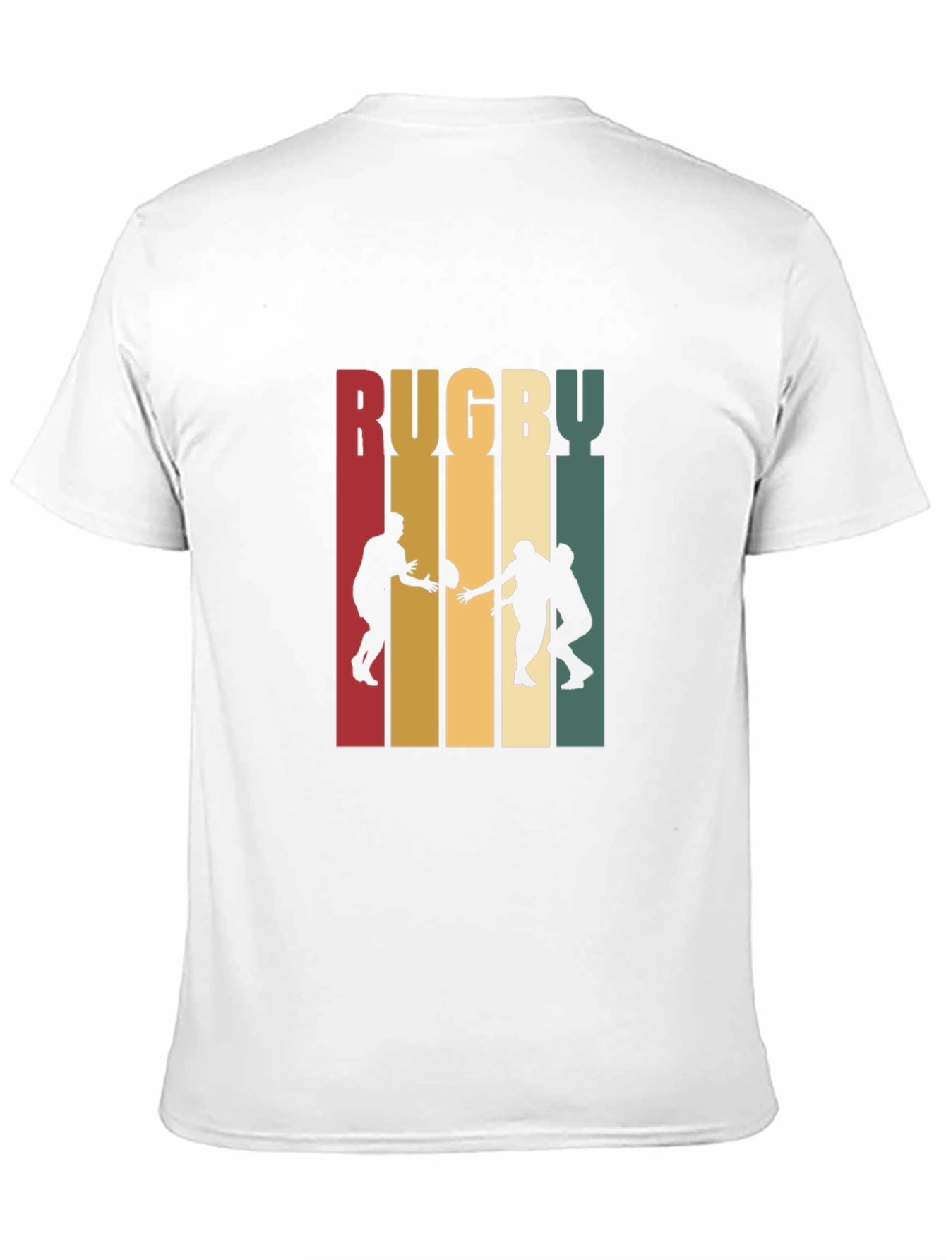 Rugby Graphic T-Shirt | Retro Style Cotton Tee