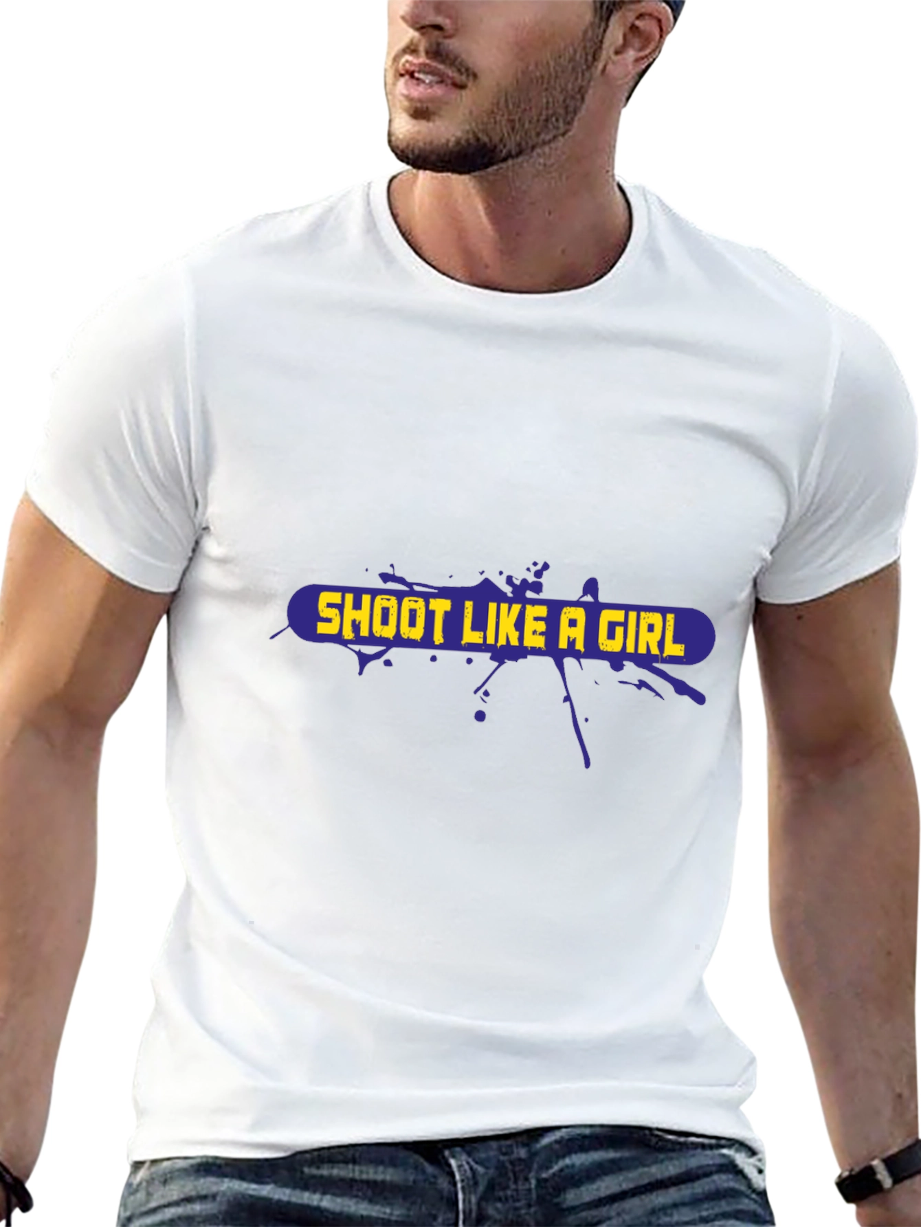 Shoot Like a Girl Graphic T-Shirt