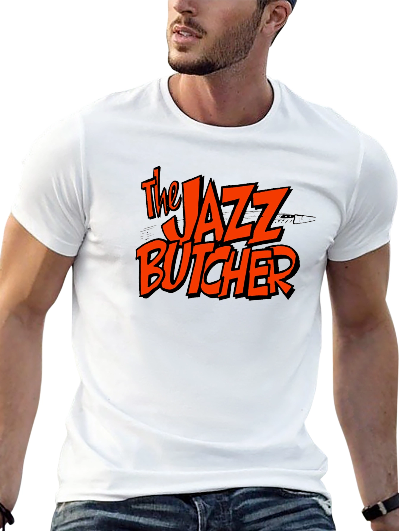 The Jazz Butcher Graphic T-Shirt - Black