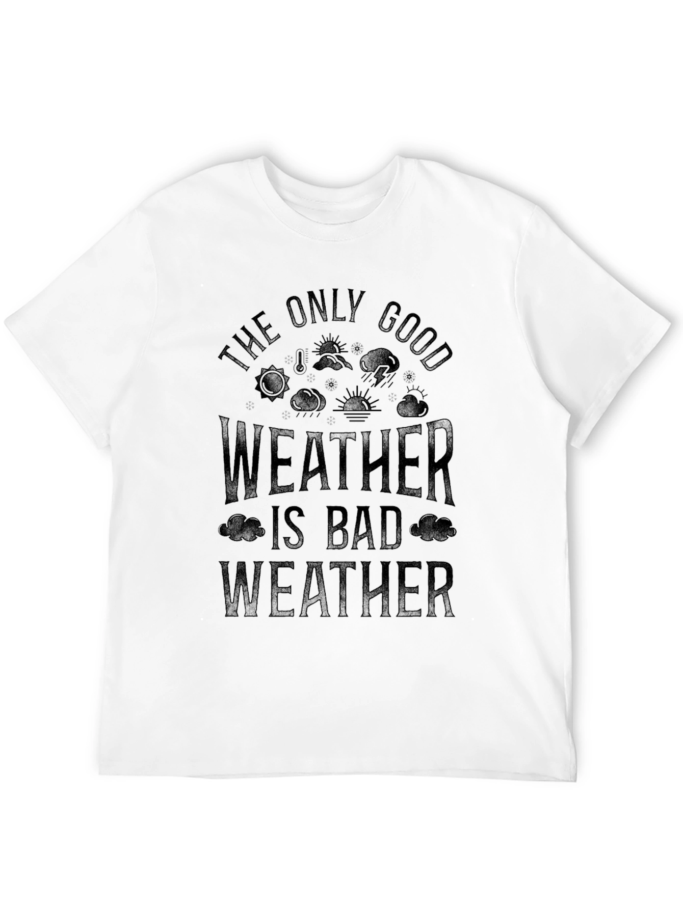 Bad Weather Graphic T-Shirt for Weather Enthusiasts