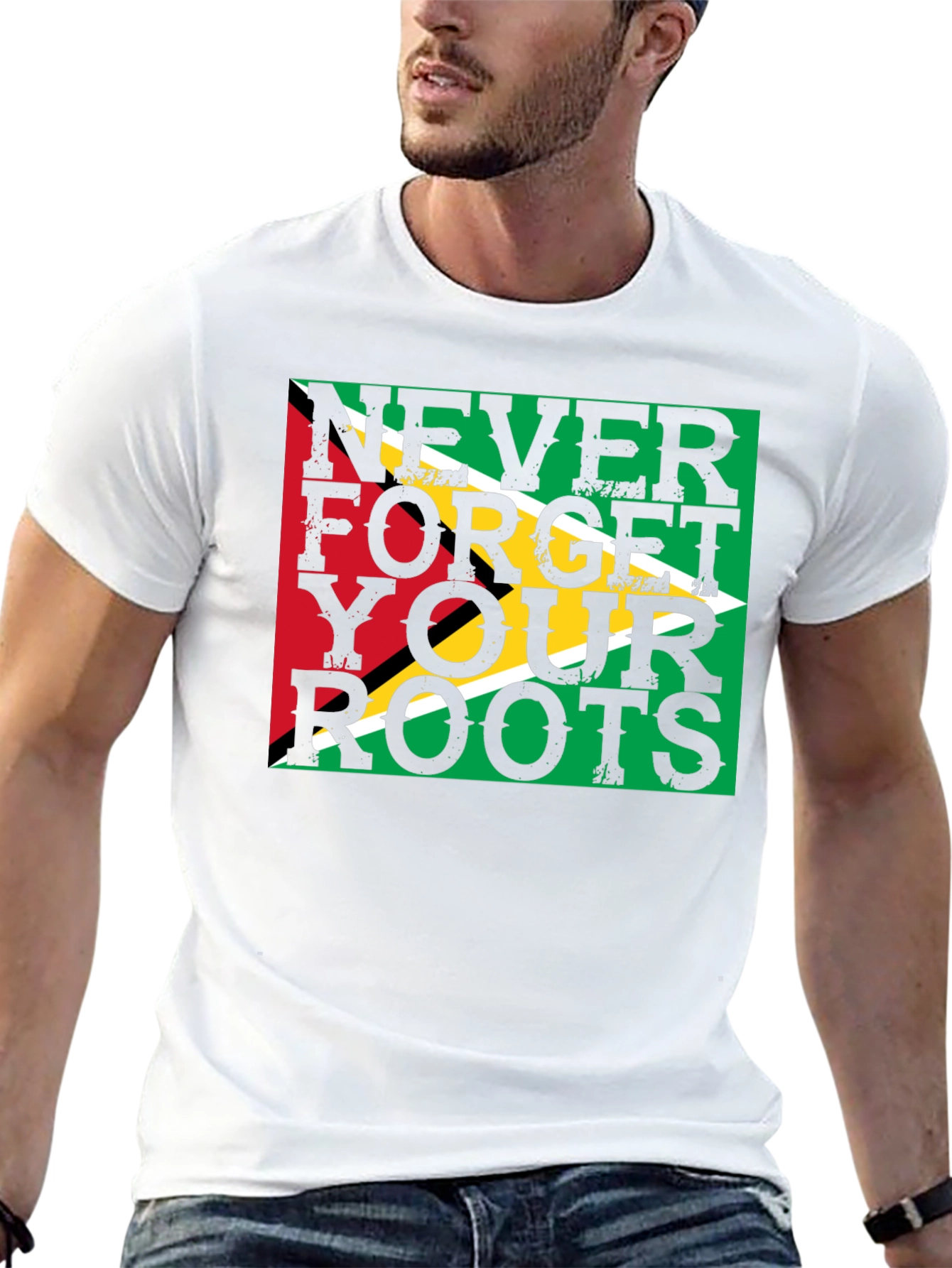 Guyana Roots T-Shirt - Never Forget
