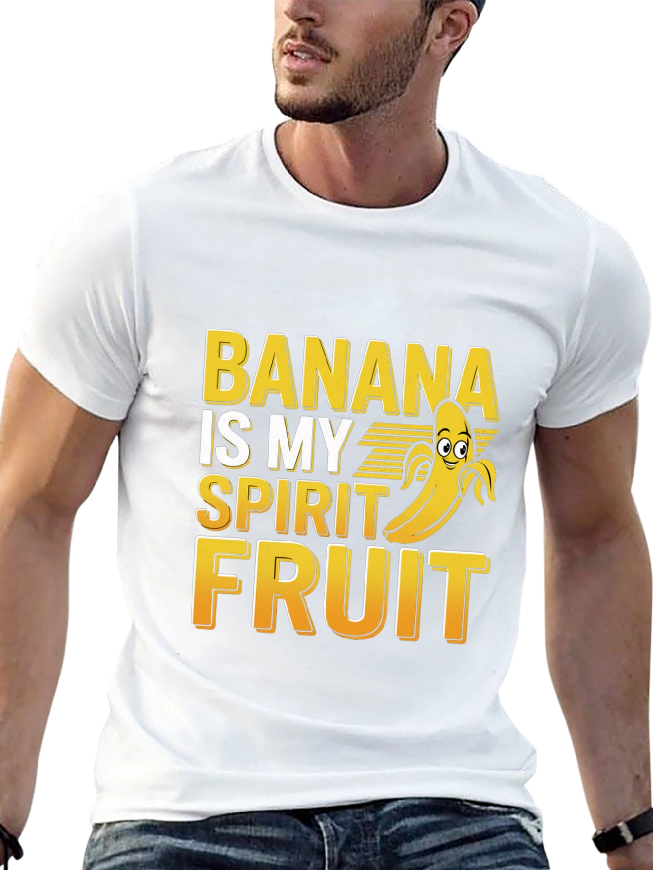 Banana is My Spirit Fruit Graphic Tee