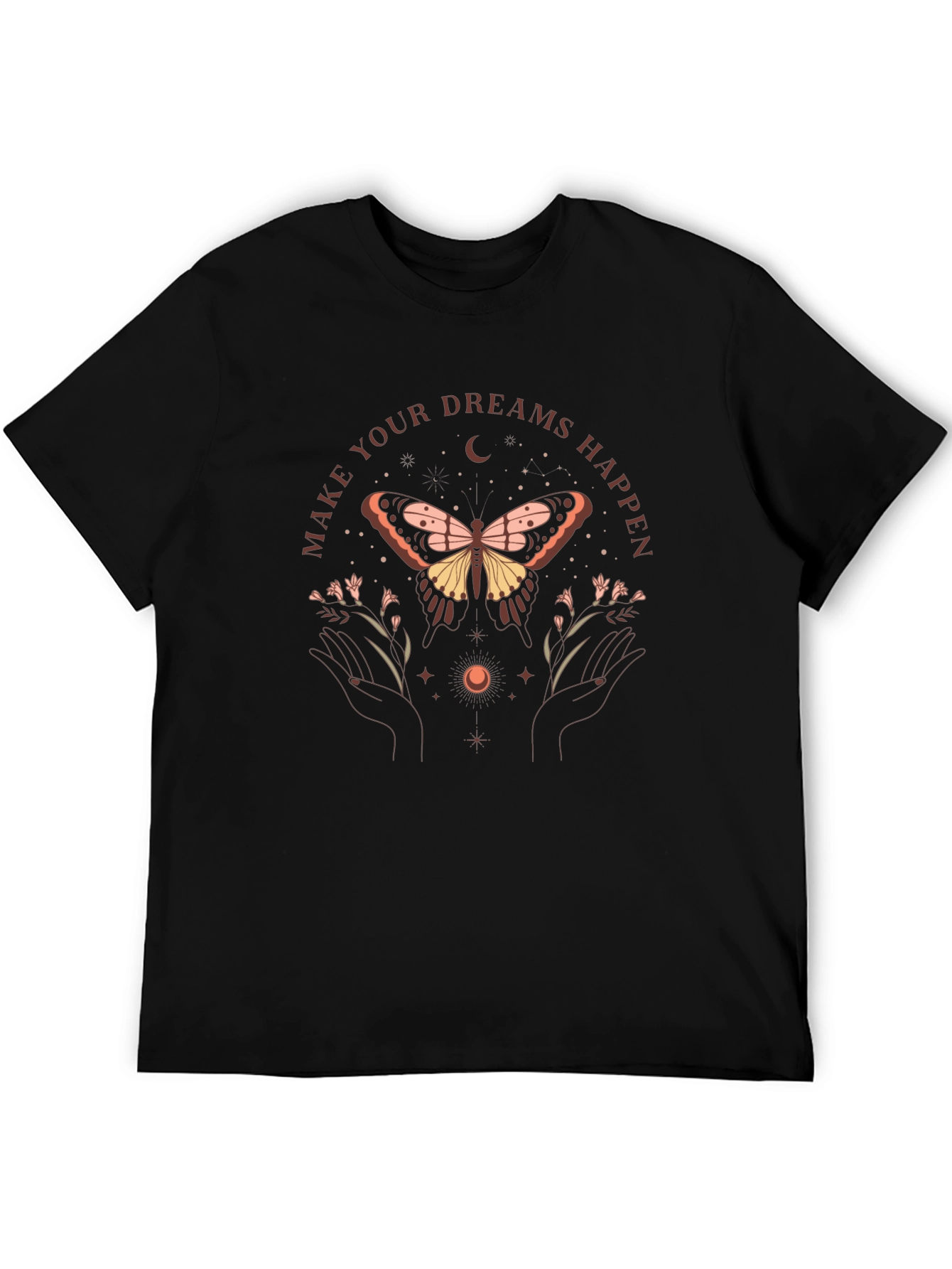 Dreams Happen Black T-Shirt
