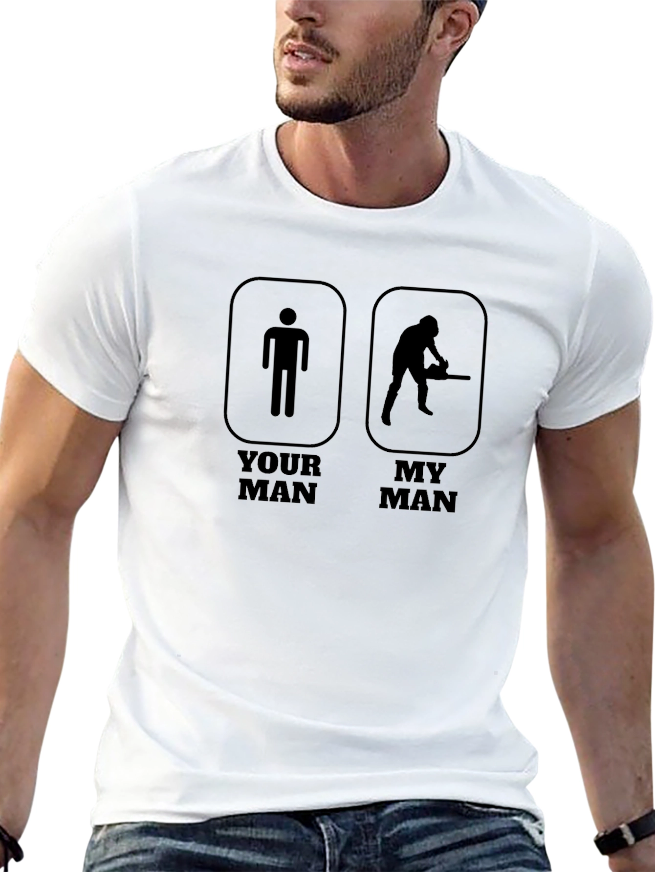 Your Man My Man Funny T-Shirt