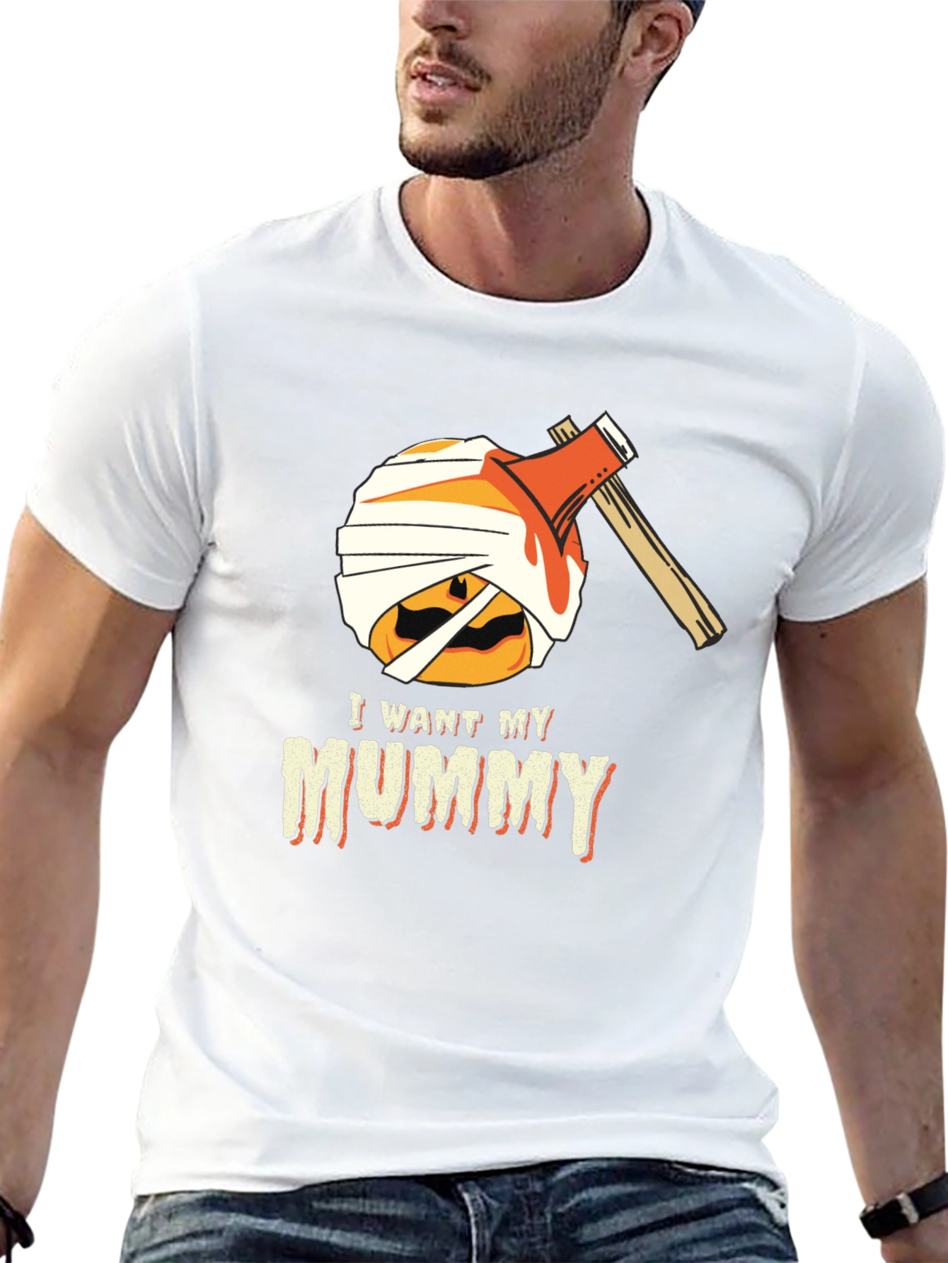 I Want My Mummy Halloween T-Shirt