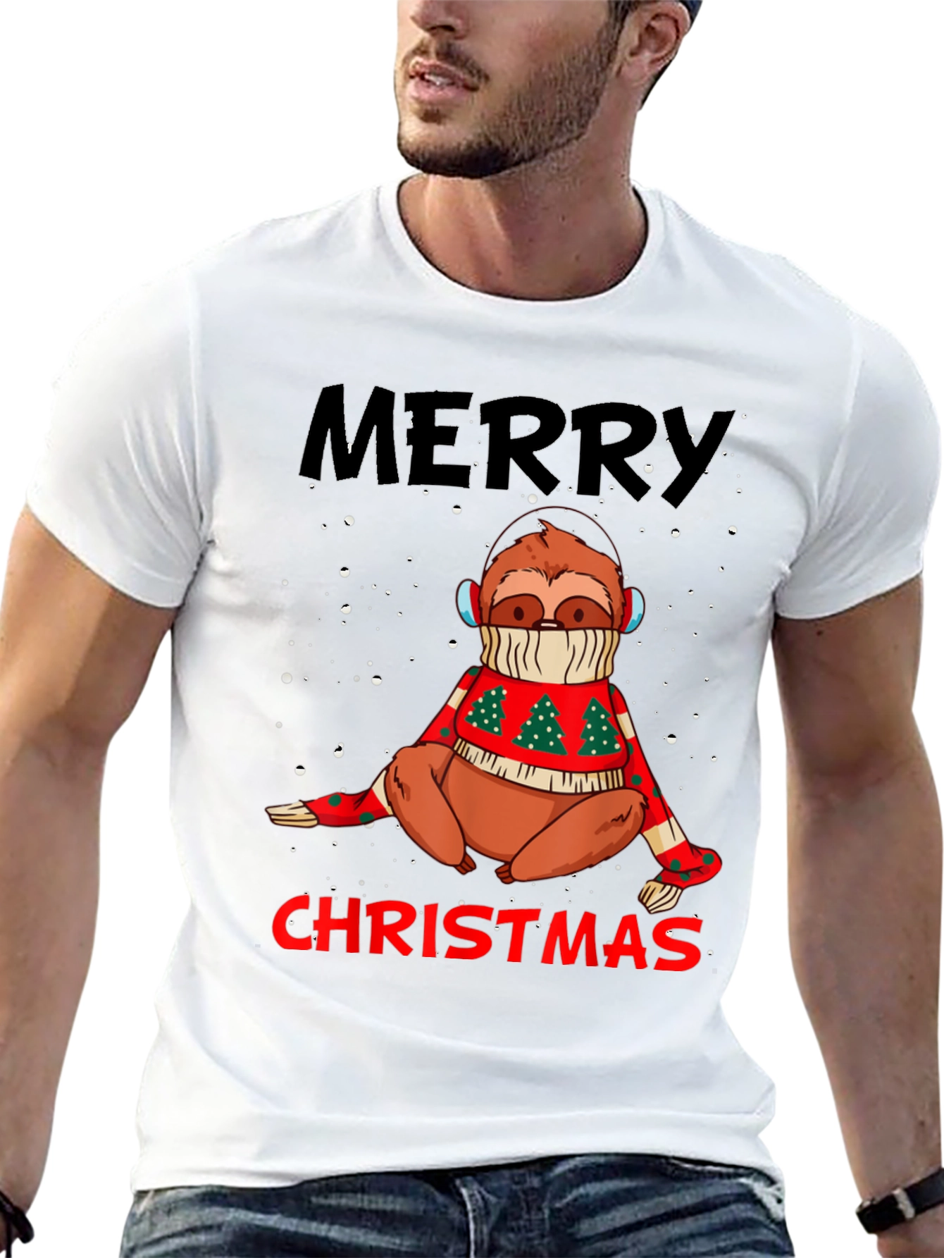 Merry Christmas Sloth T-Shirt