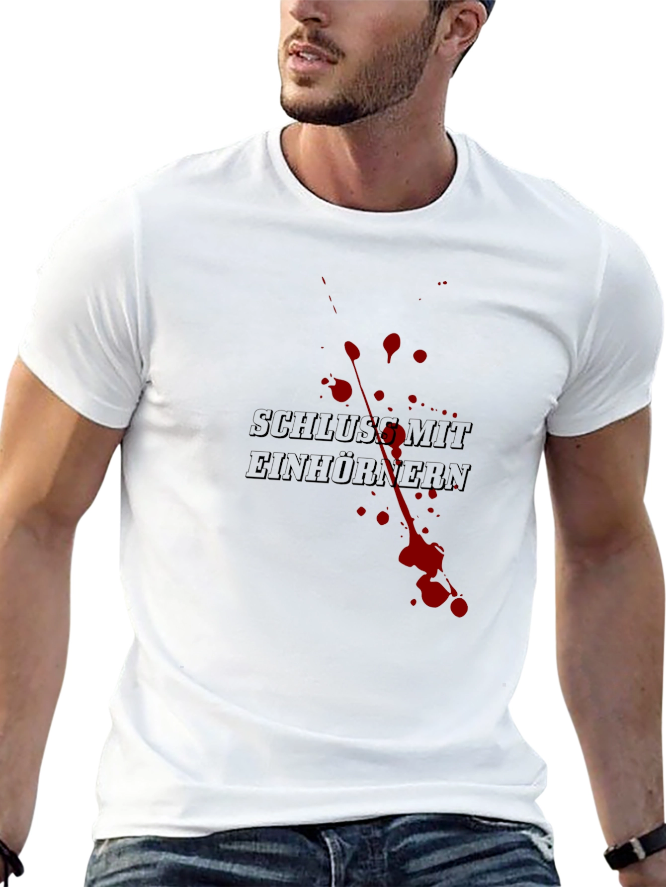 Schluss Mit Einhörnern Graphic Tee