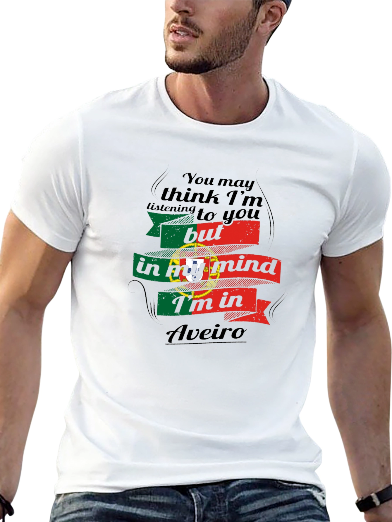 Aveiro Portugal Mind T-Shirt