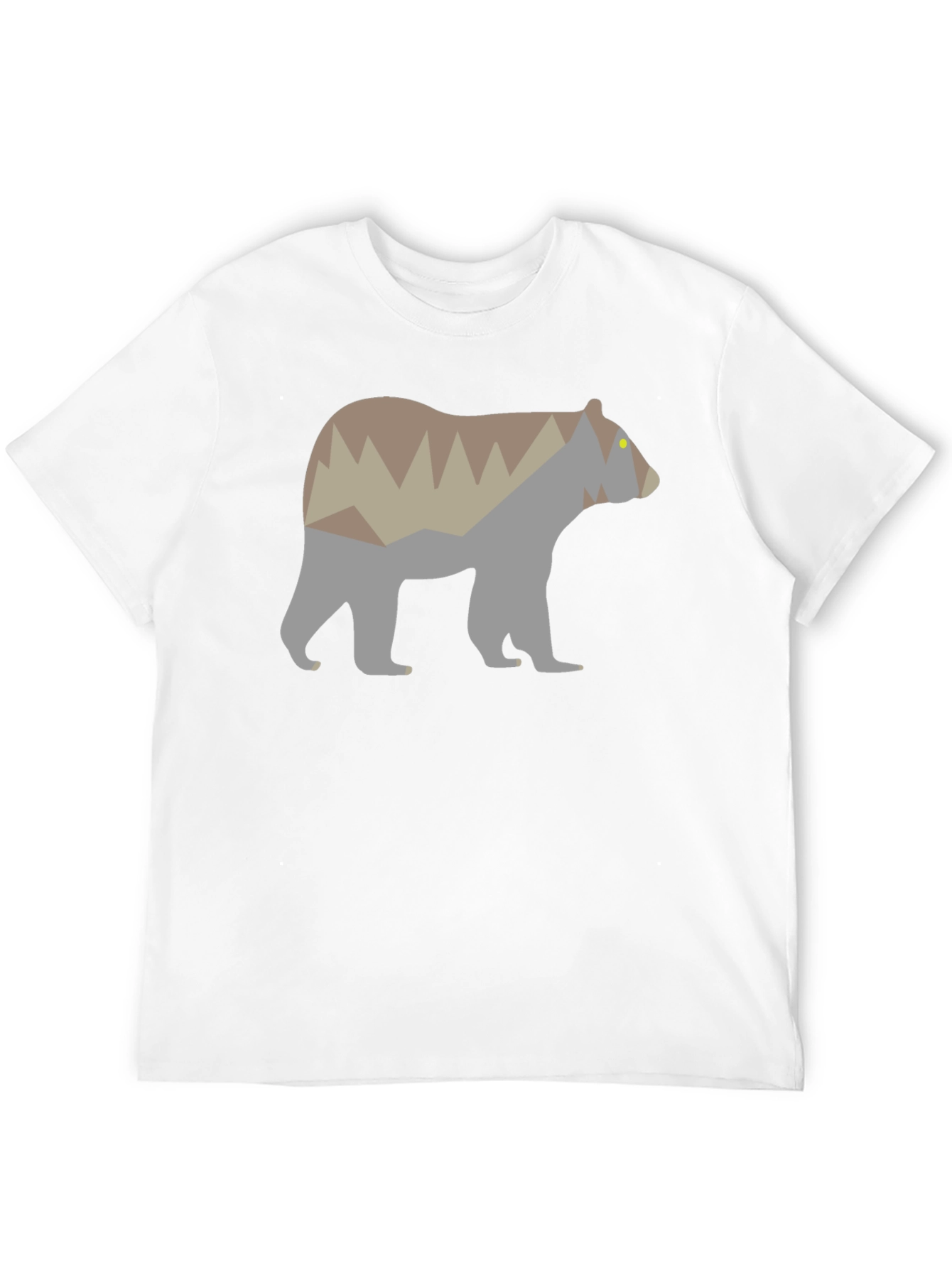 Bear Mountain Silhouette Graphic Tee - Black