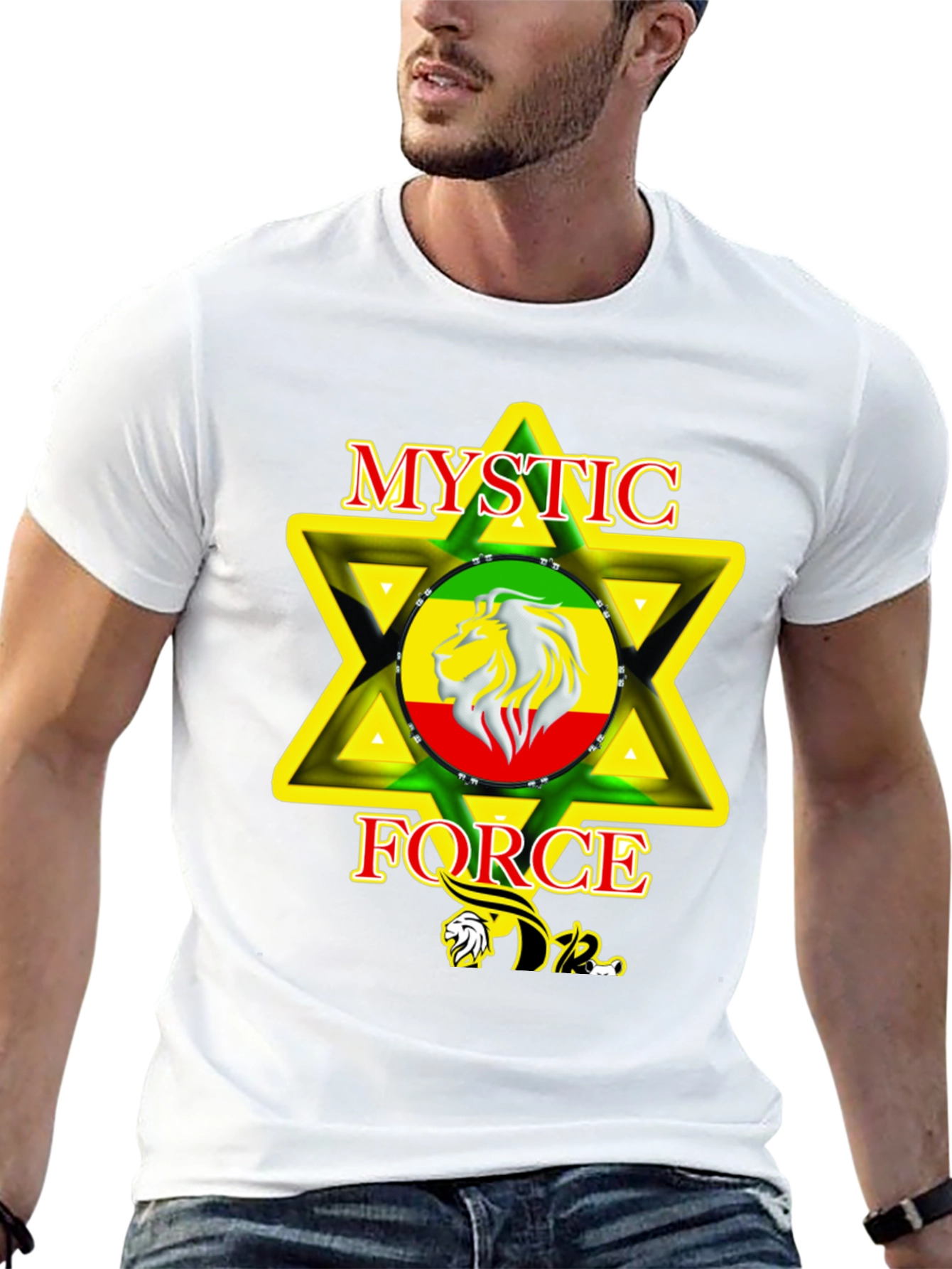 Mystic Force Lion Star Graphic Tee