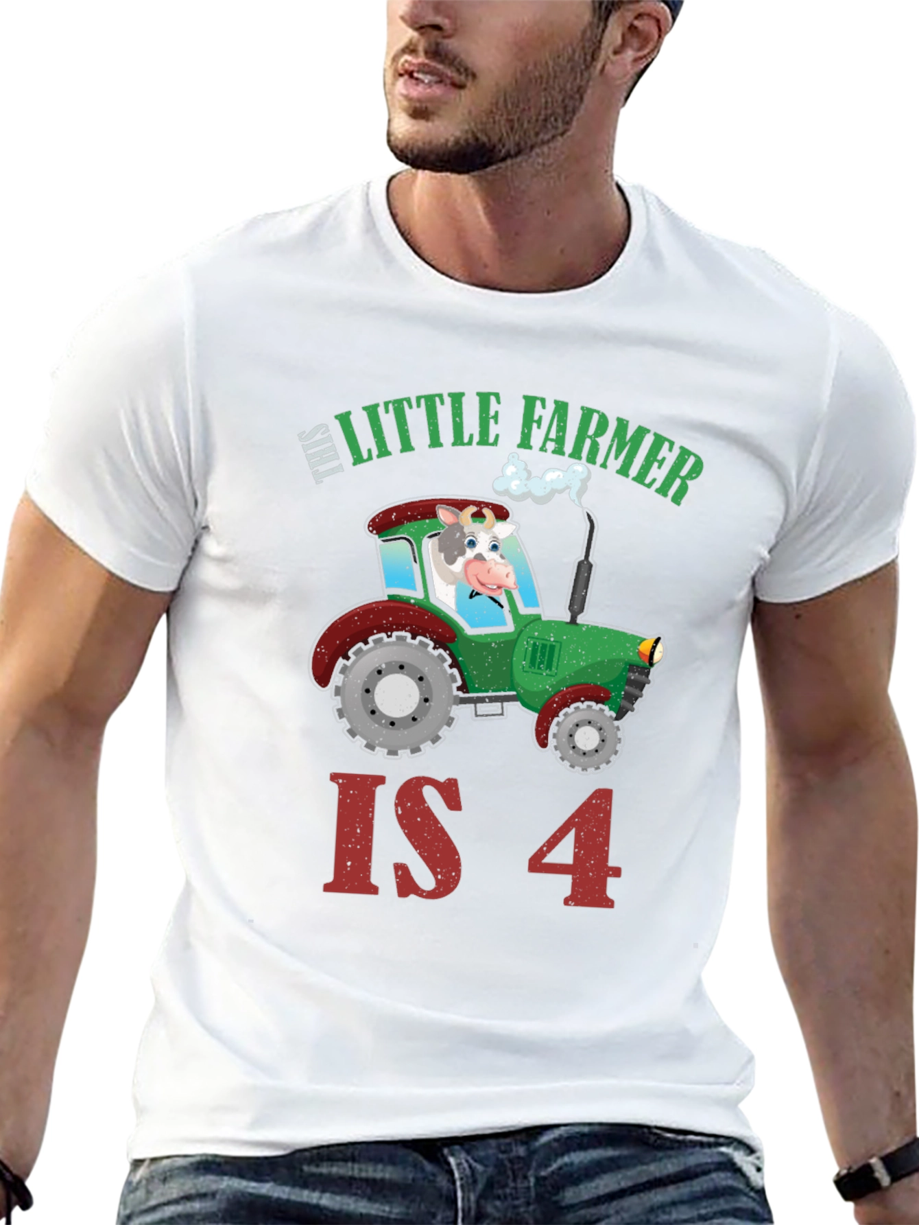 Little Farmer Birthday Shirt - IS 4