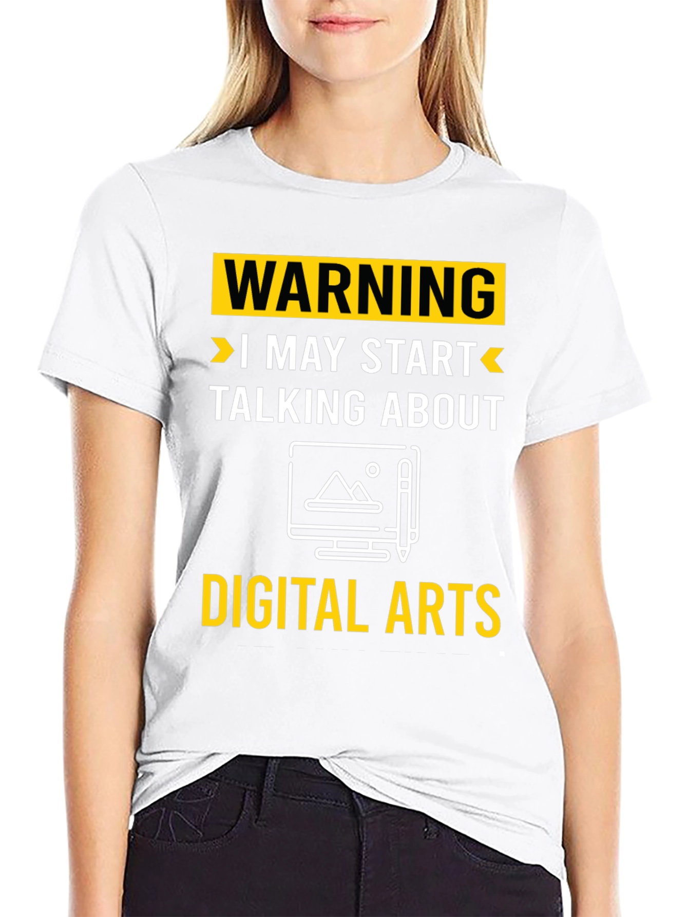 Warning Digital Arts T-Shirt