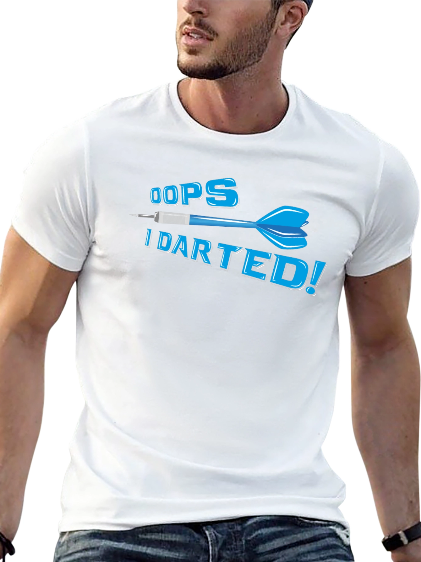Oops I Darted! Funny Dart T-Shirt