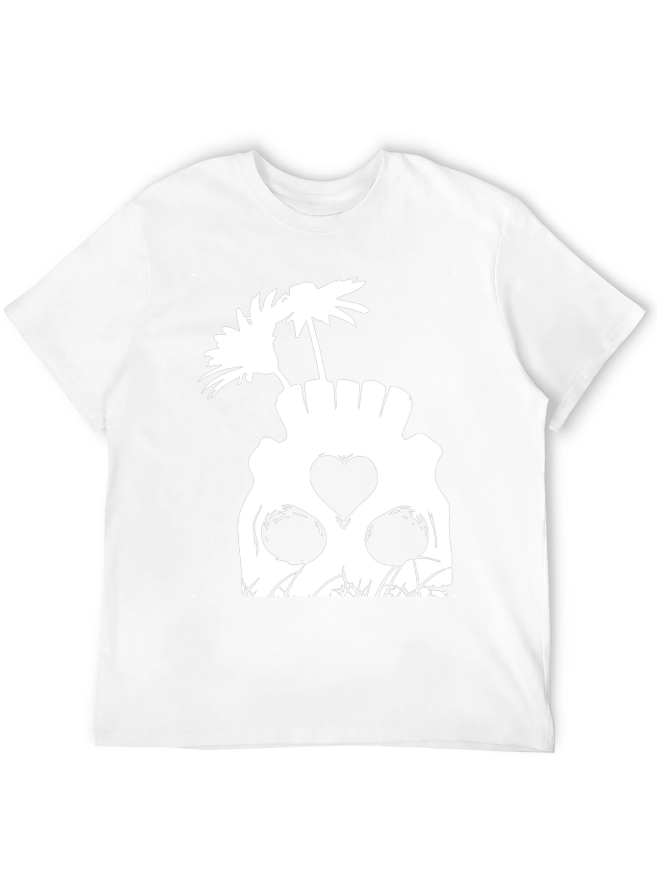 Skull & Flowers Graphic Tee - Unique Black T-Shirt
