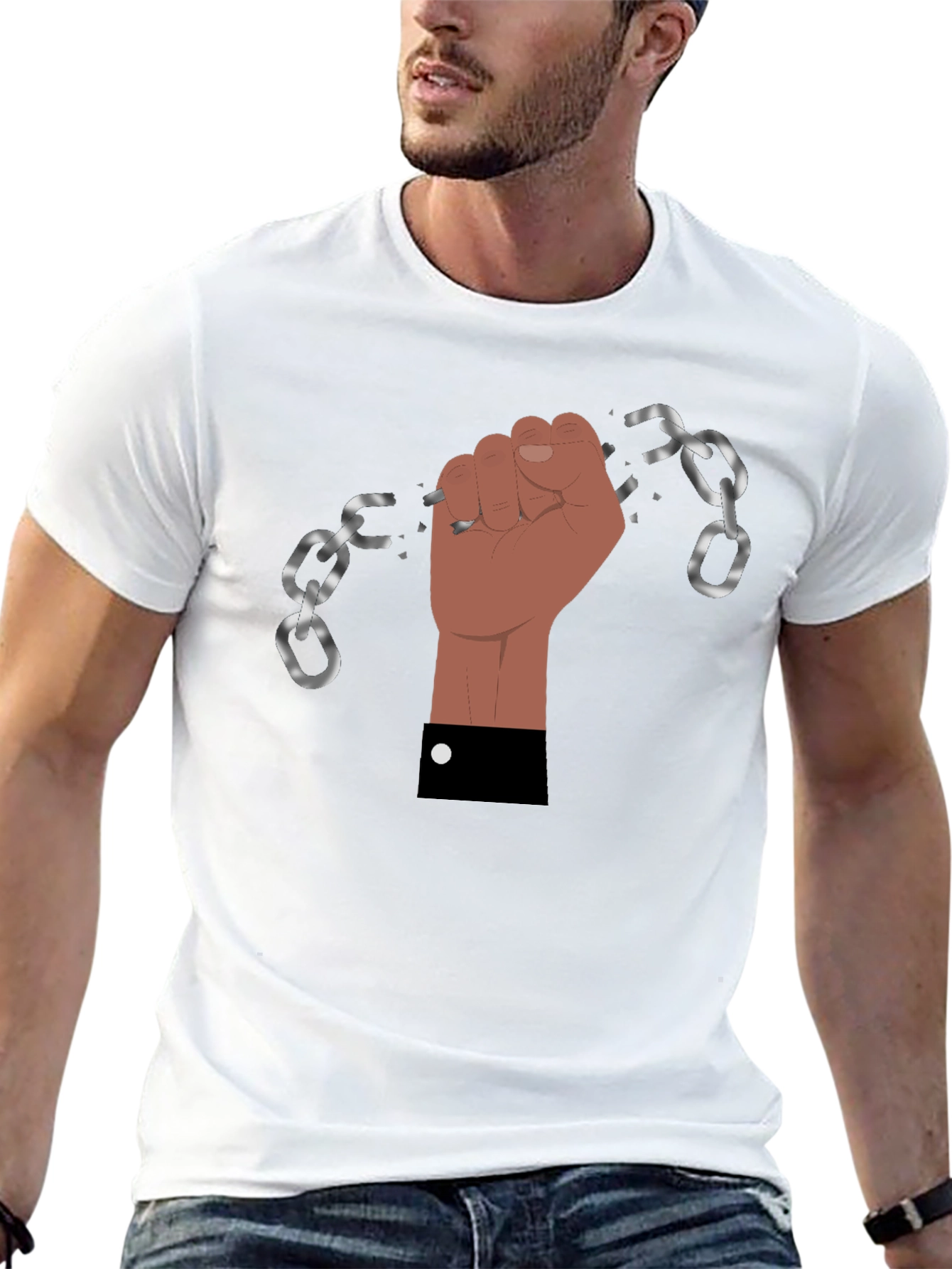 Freedom Fist Black T-Shirt
