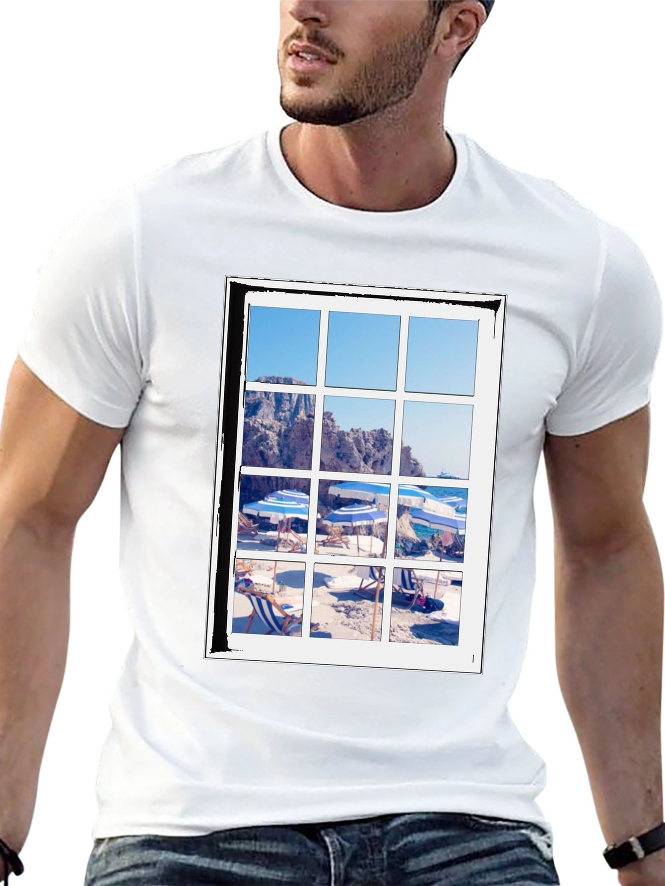 Beach View T-Shirt - Summer Vibes