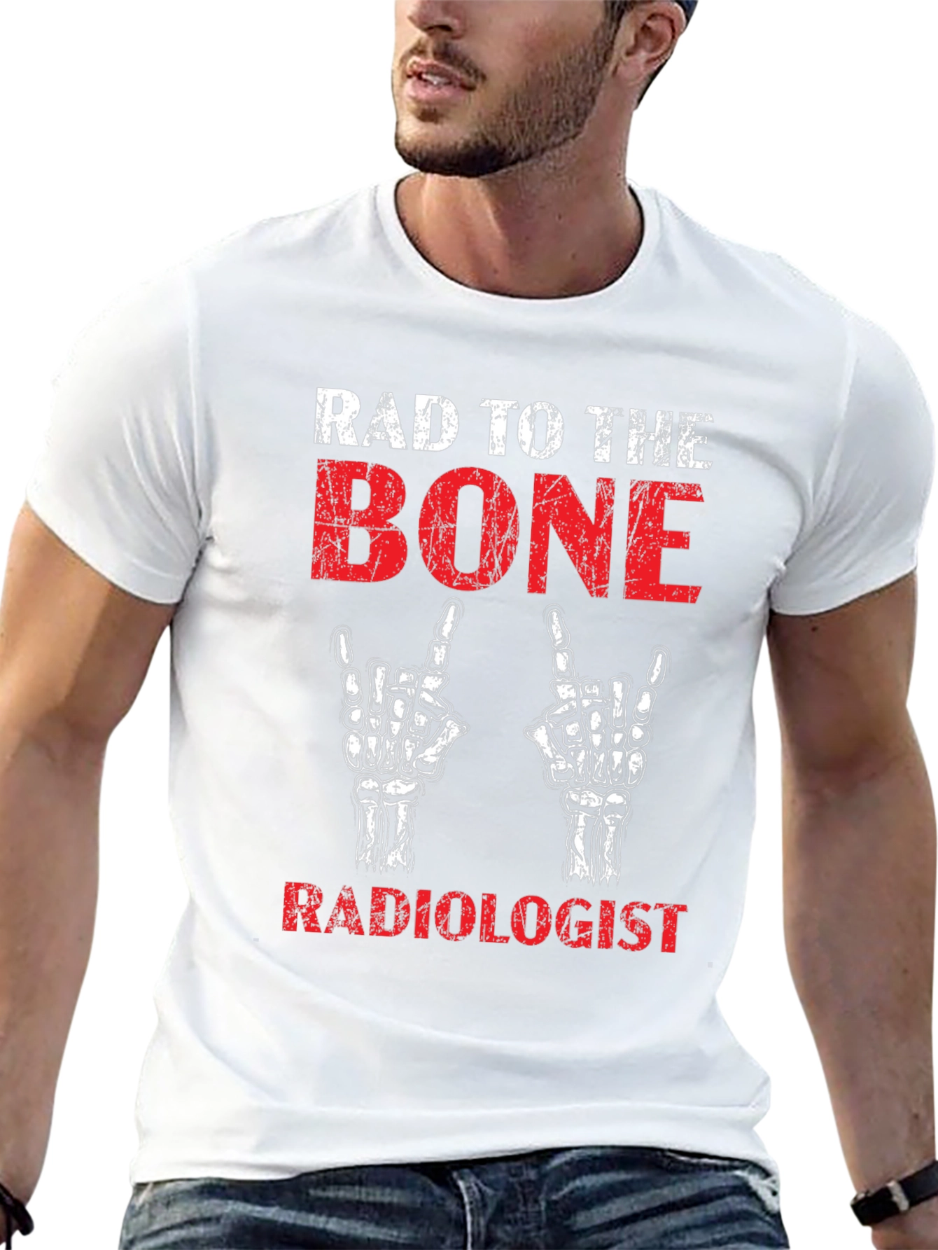 Rad Radiologist T-Shirt - Bone Design
