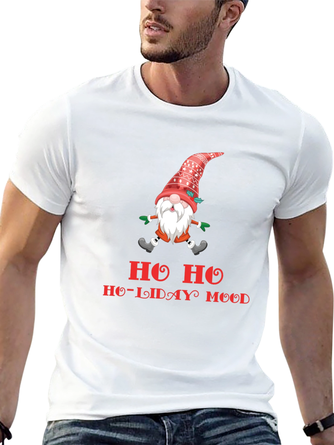 Holiday Mood Gnome T-Shirt