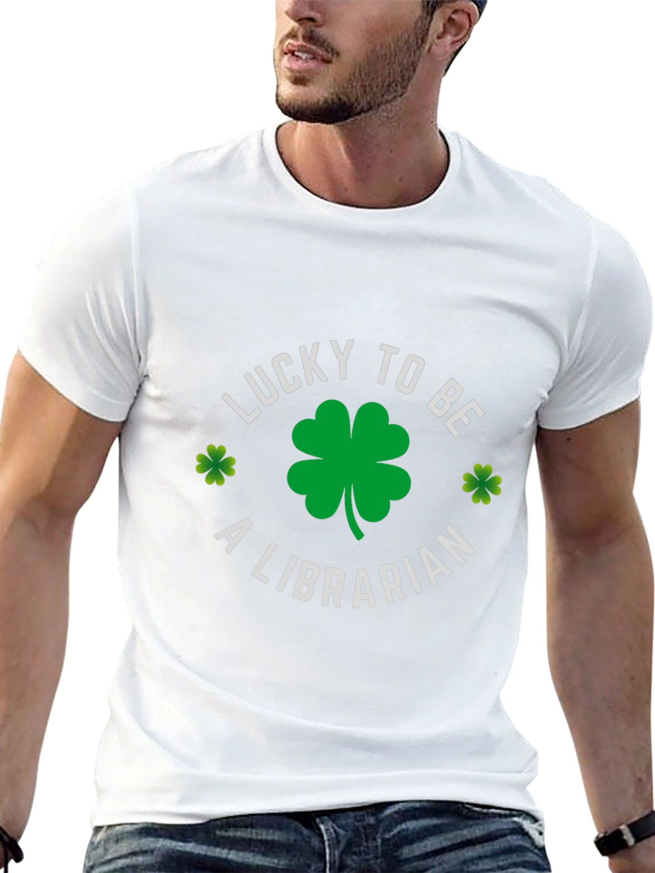 Lucky To Be A Librarian T-Shirt