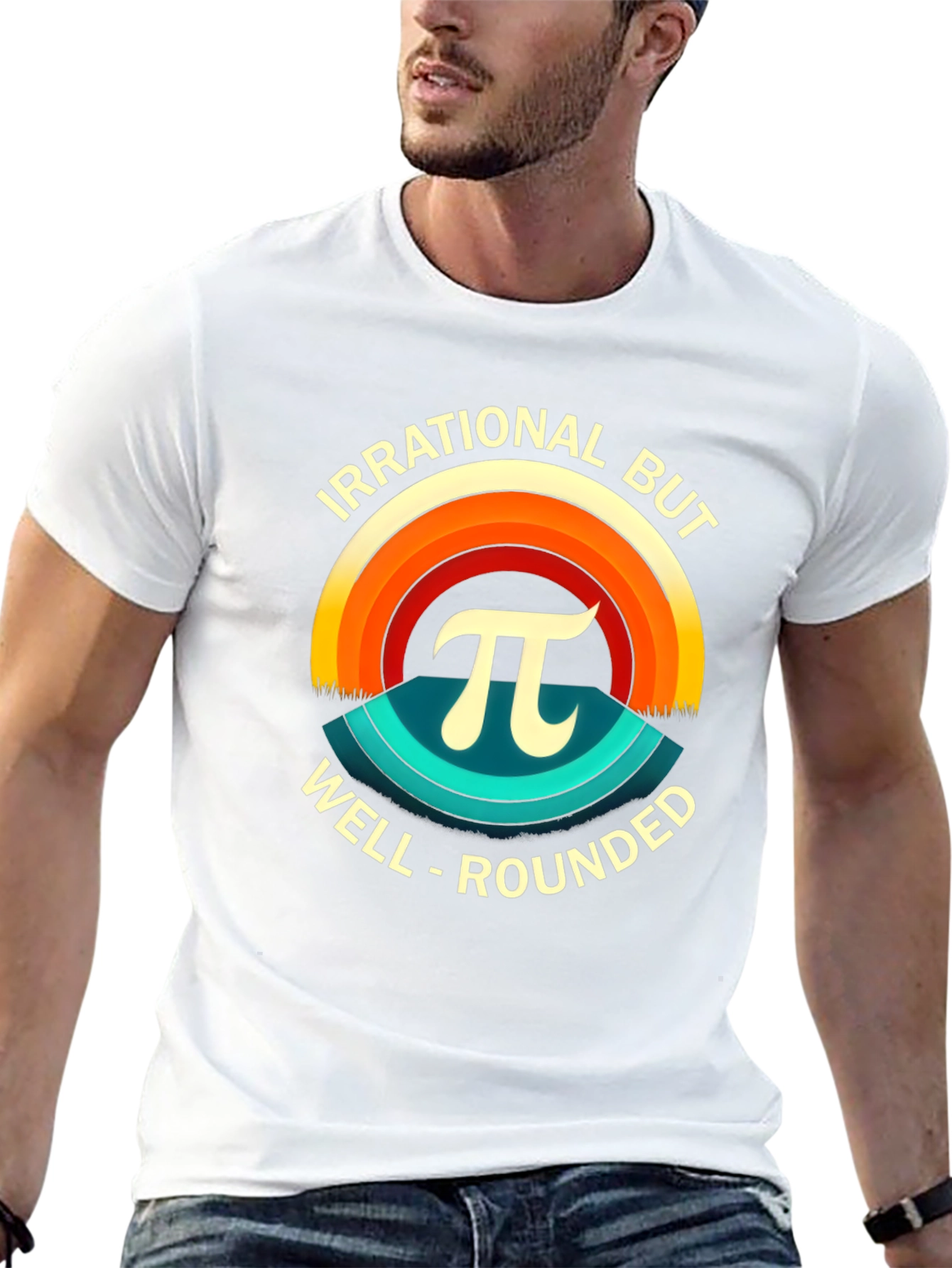 Irrational But Well-Rounded Pi T-Shirt