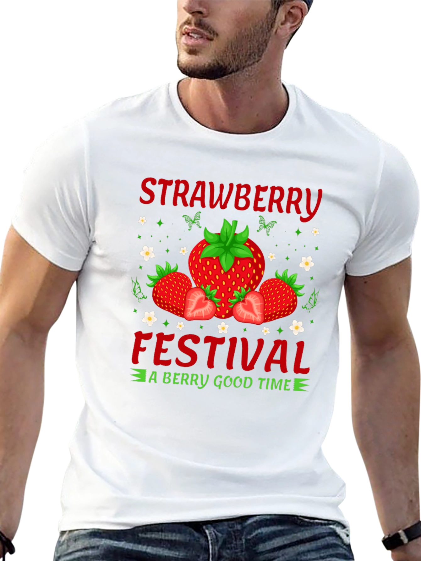 Strawberry Festival Graphic Tee - A Berry Good Time!