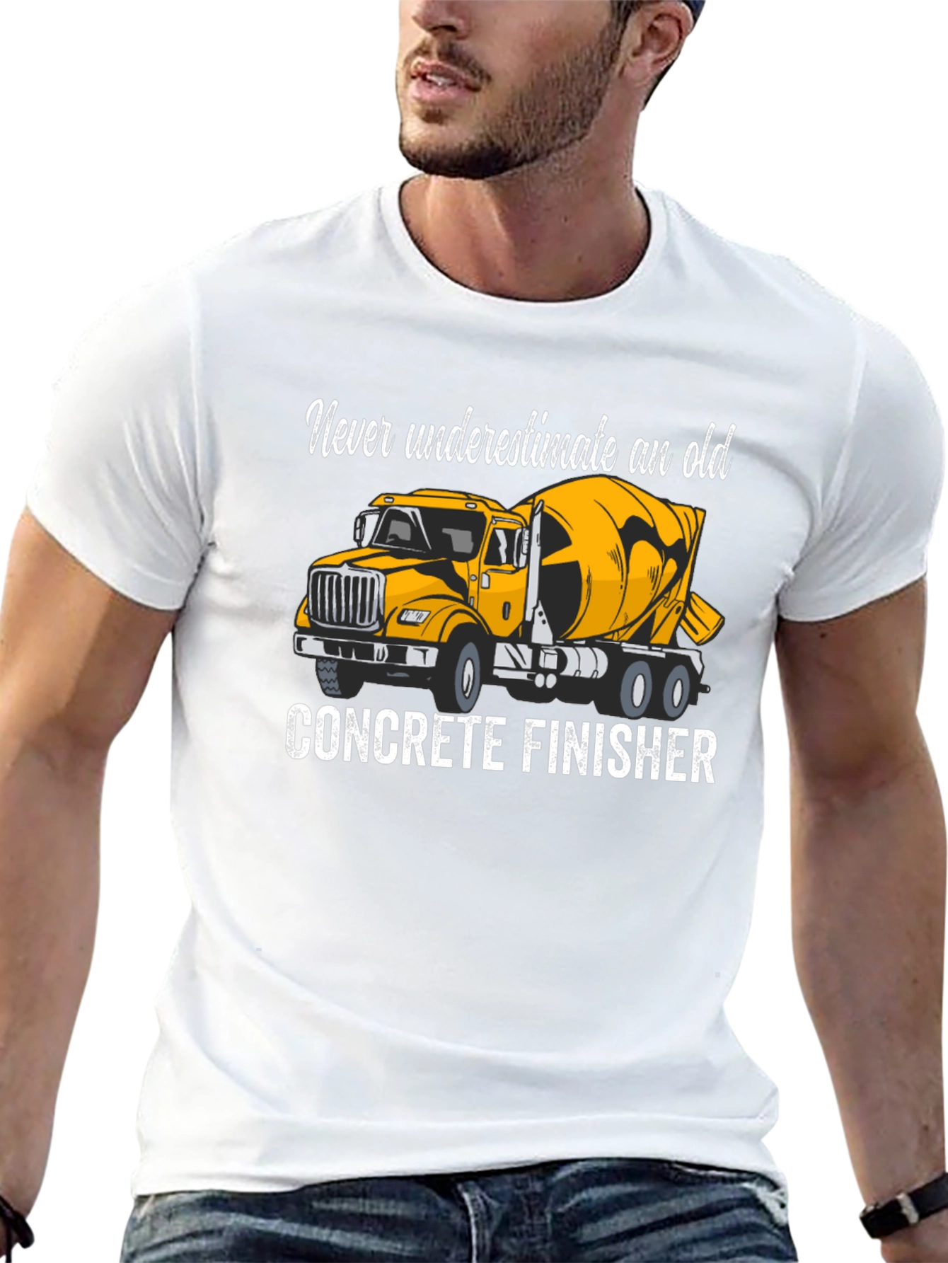 Concrete Finisher Graphic T-Shirt