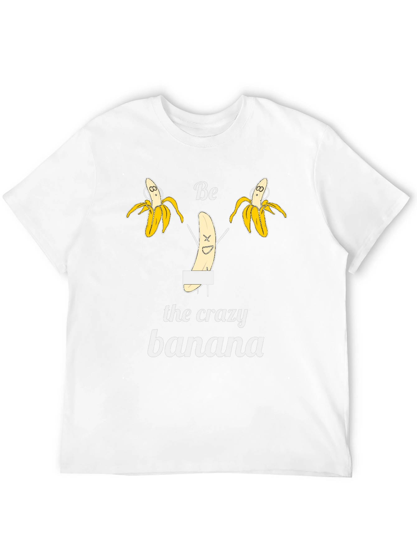 Be the Crazy Banana Black T-Shirt