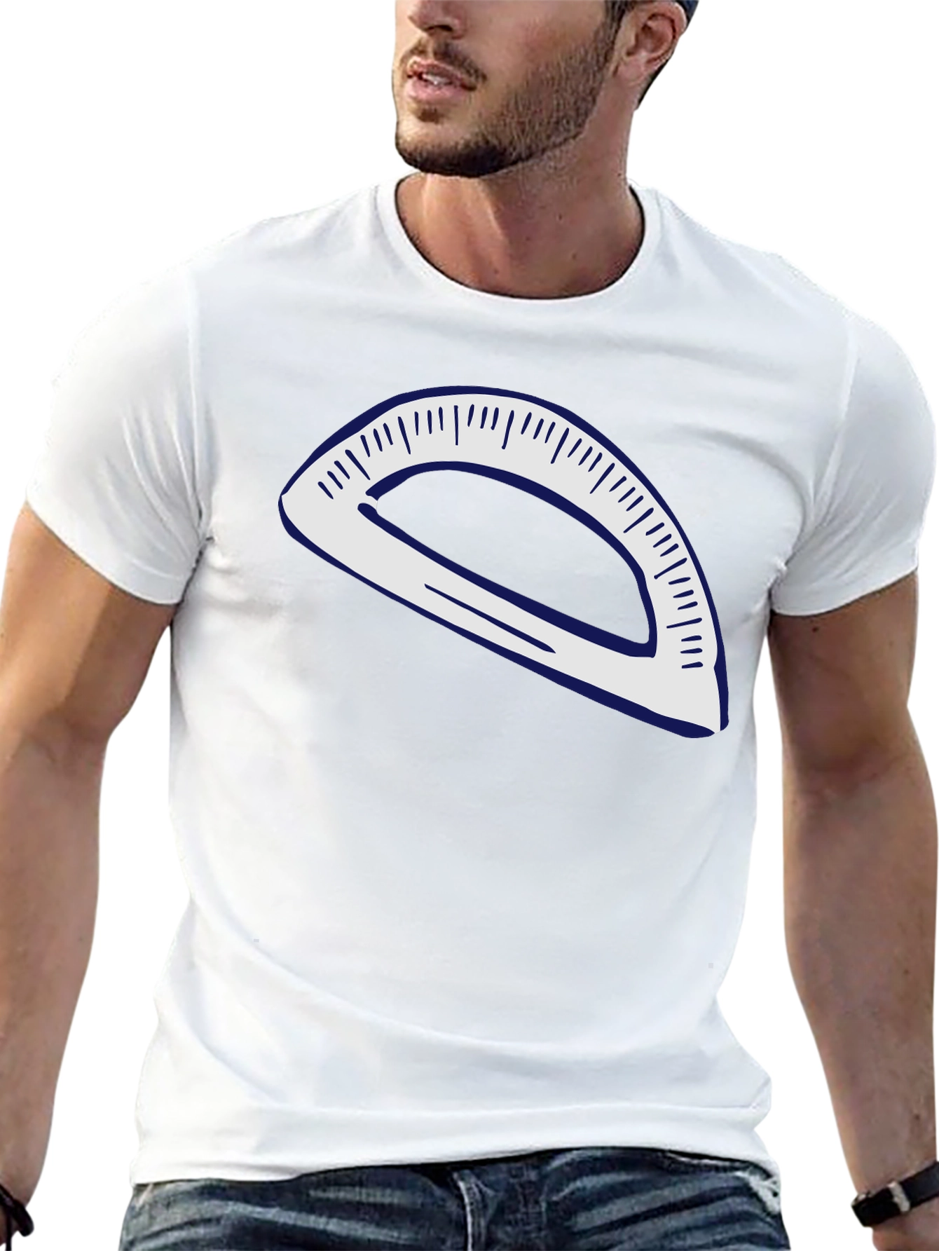 Architects Protractor Graphic T-Shirt