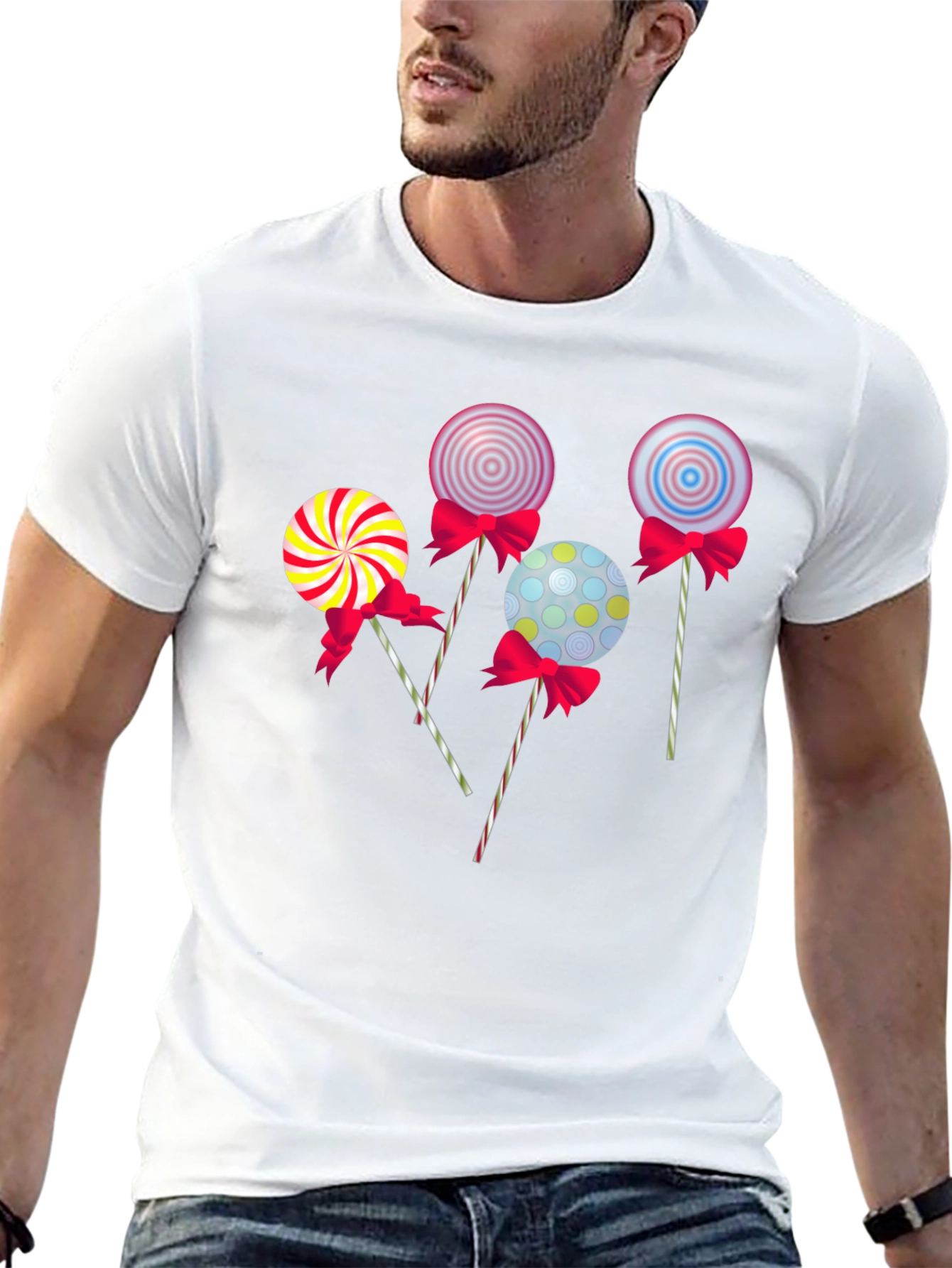 Lollipop Graphic T-Shirt - Fun & Stylish Design