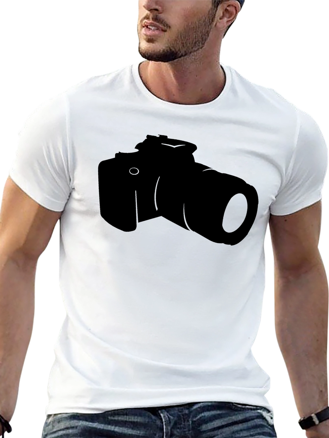 Camera Graphic Tee - Photographer Shirt