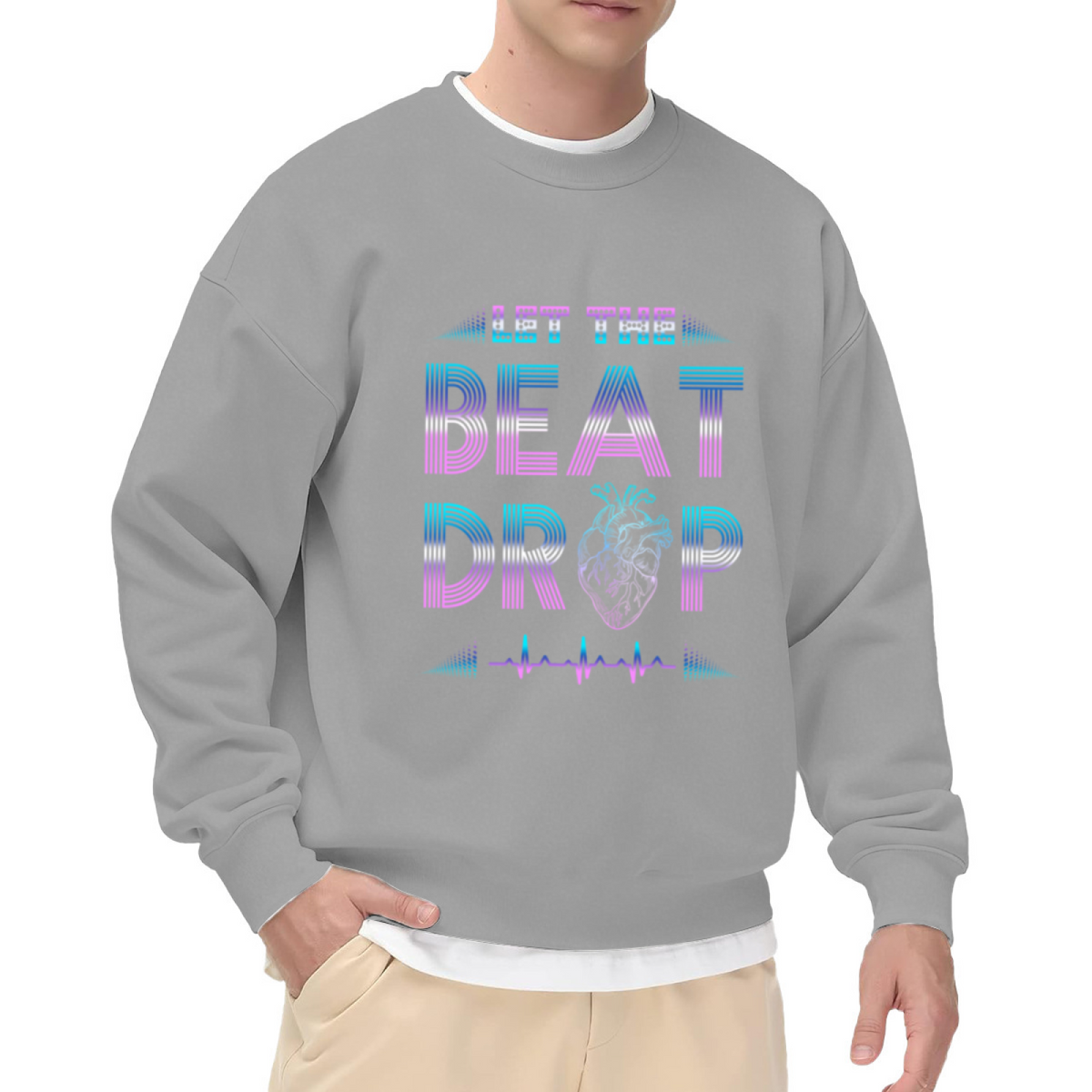 BEAT DRIP - Hip Hop Streetwear Graphic ԲÁìÎÀÒ | Unisex Pullover Sweatshirt