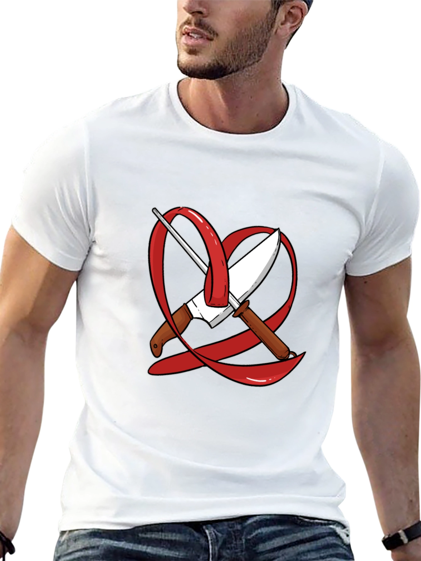 Chefs Heart T-Shirt - Culinary Love Tee