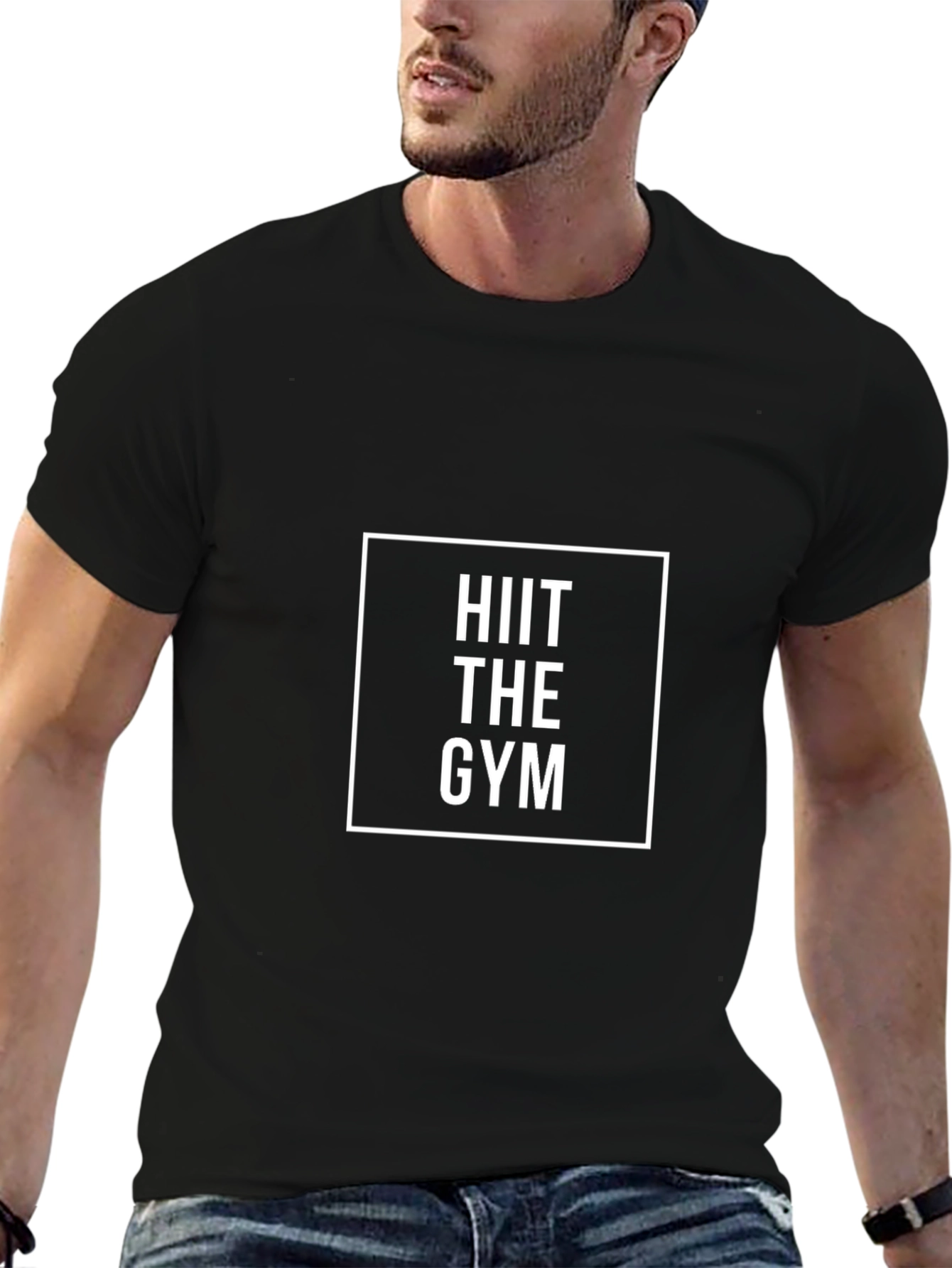 HIIT The Gym T-Shirt - Mens Fitness Tee