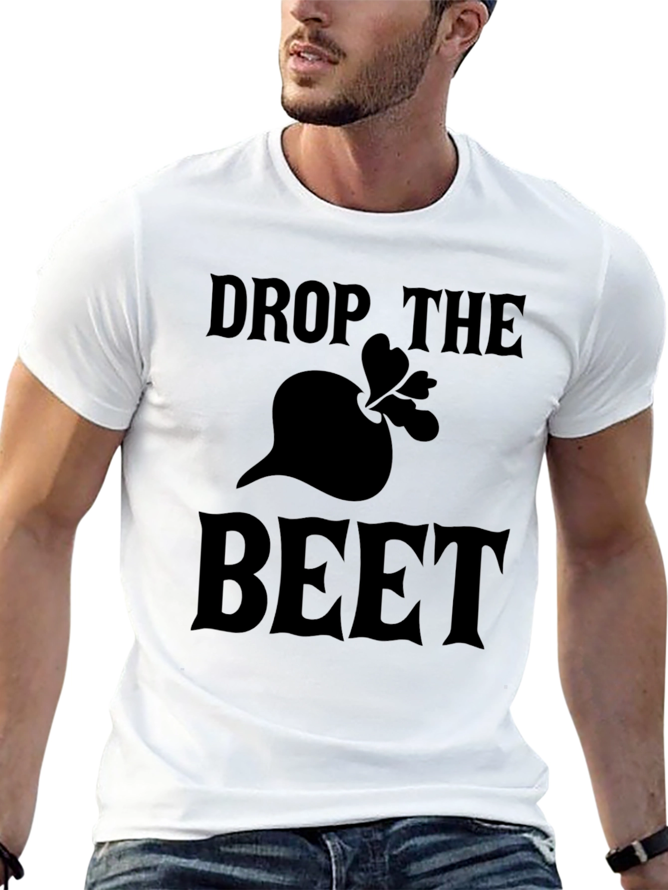 Drop the Beet Graphic Tee - Black