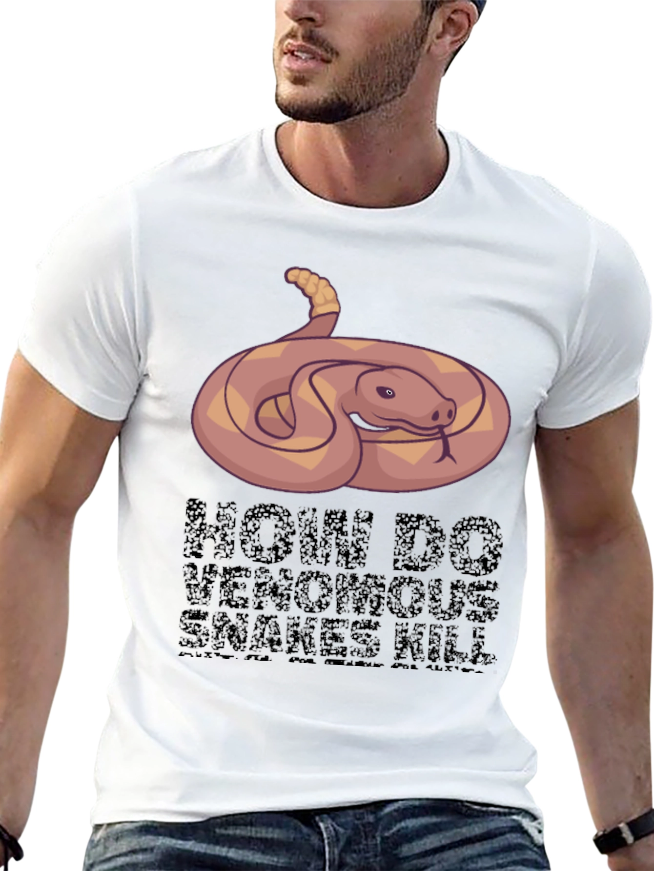 Venomous Snakes Graphic T-Shirt