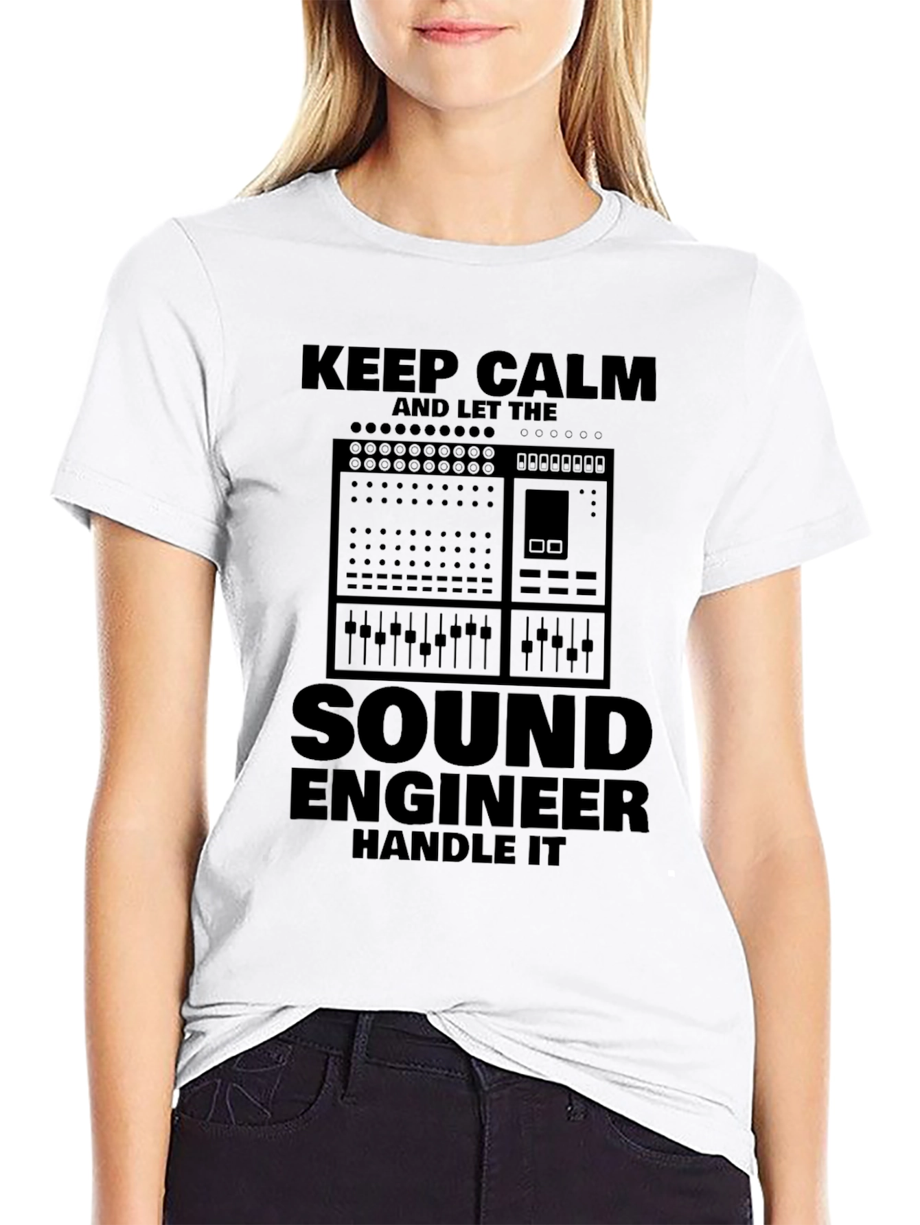 Sound Engineer T-Shirt - Keep Calm and Handle It