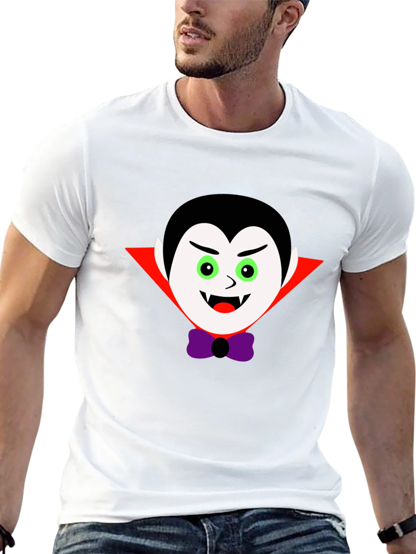 Vampire Graphic Tee - Halloween Costume