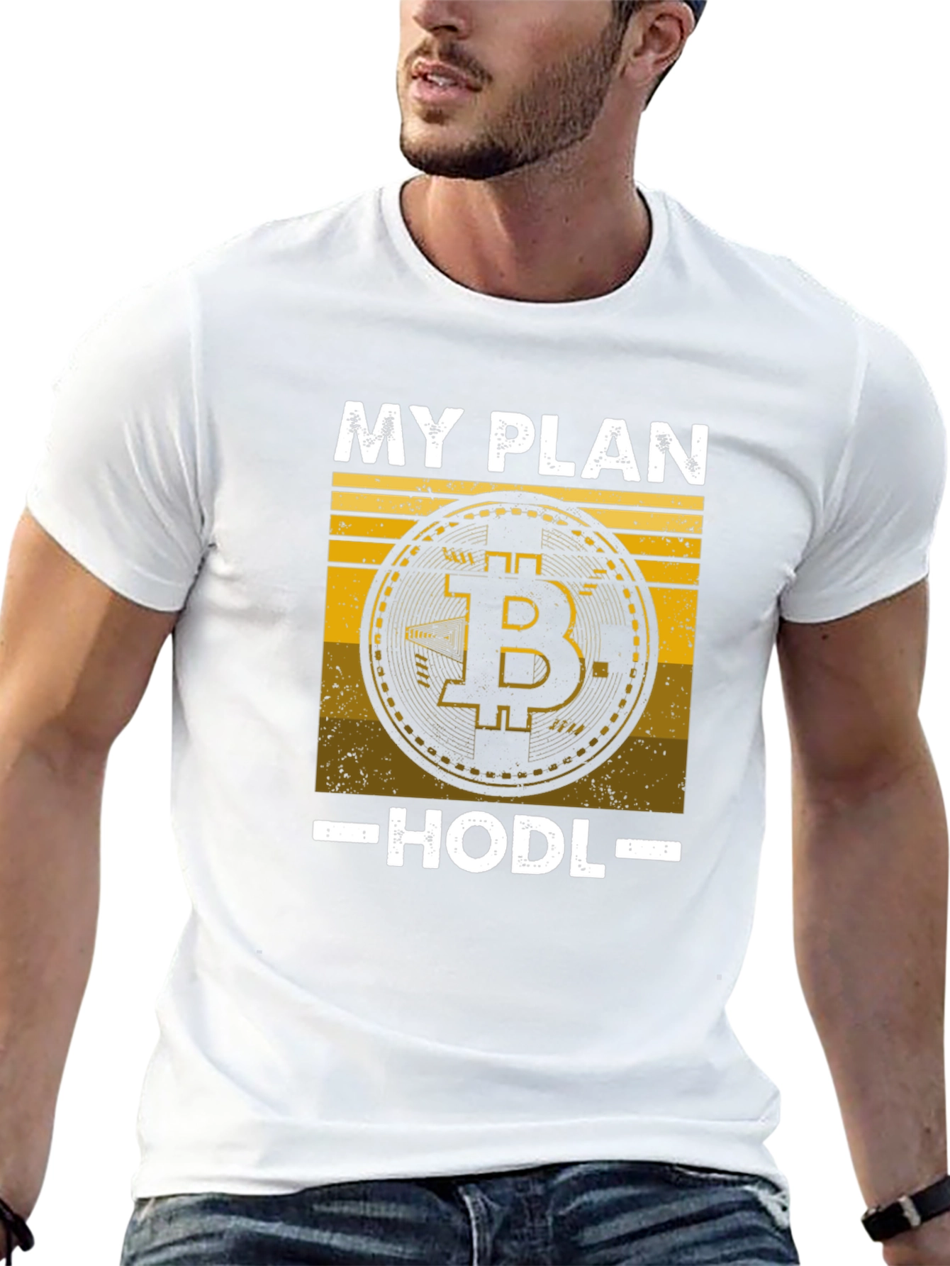 Bitcoin HODL Plan T-Shirt - Crypto Investor Tee