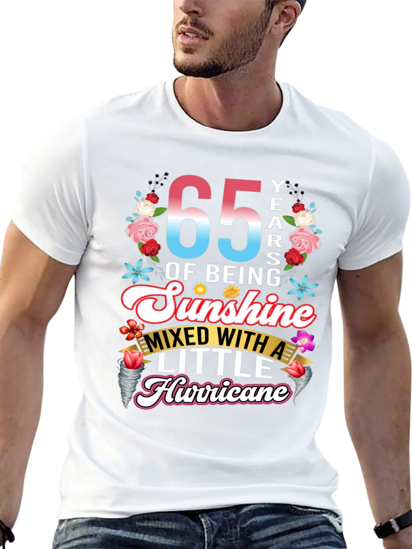 65 Years of Sunshine Hurricane T-Shirt