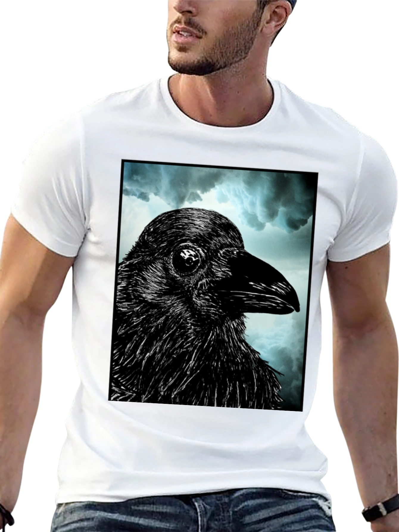 Raven Graphic T-Shirt