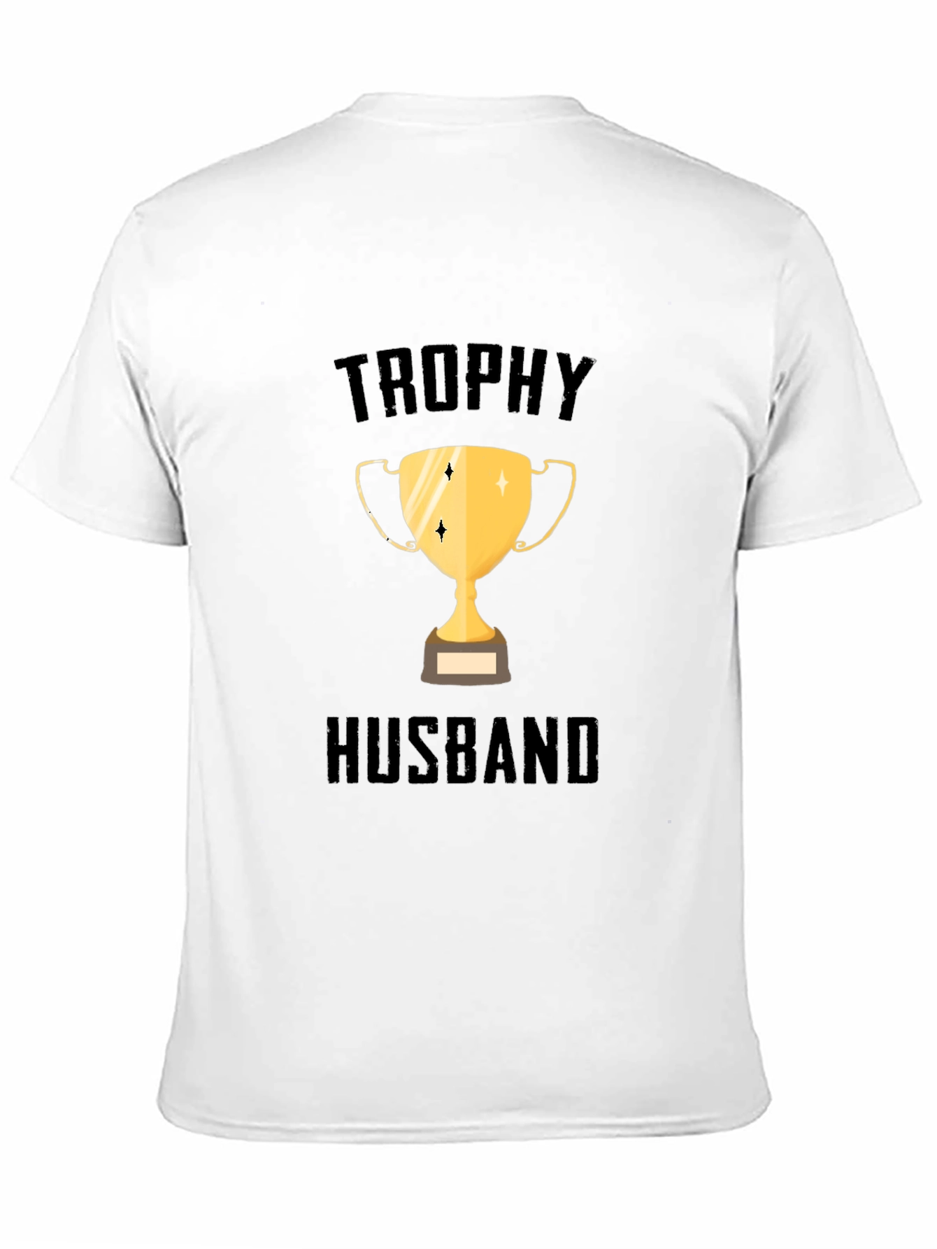 Trophy Husband Graphic Tee - Black