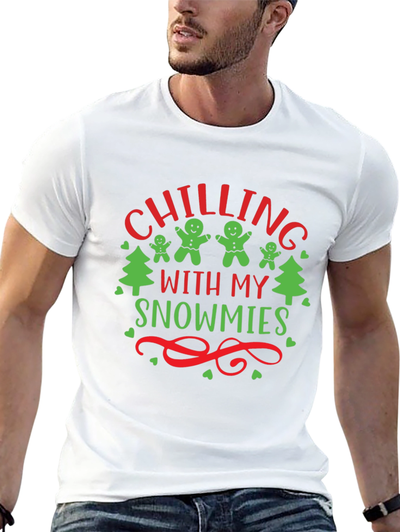 Chilling with my Snowmies T-shirt