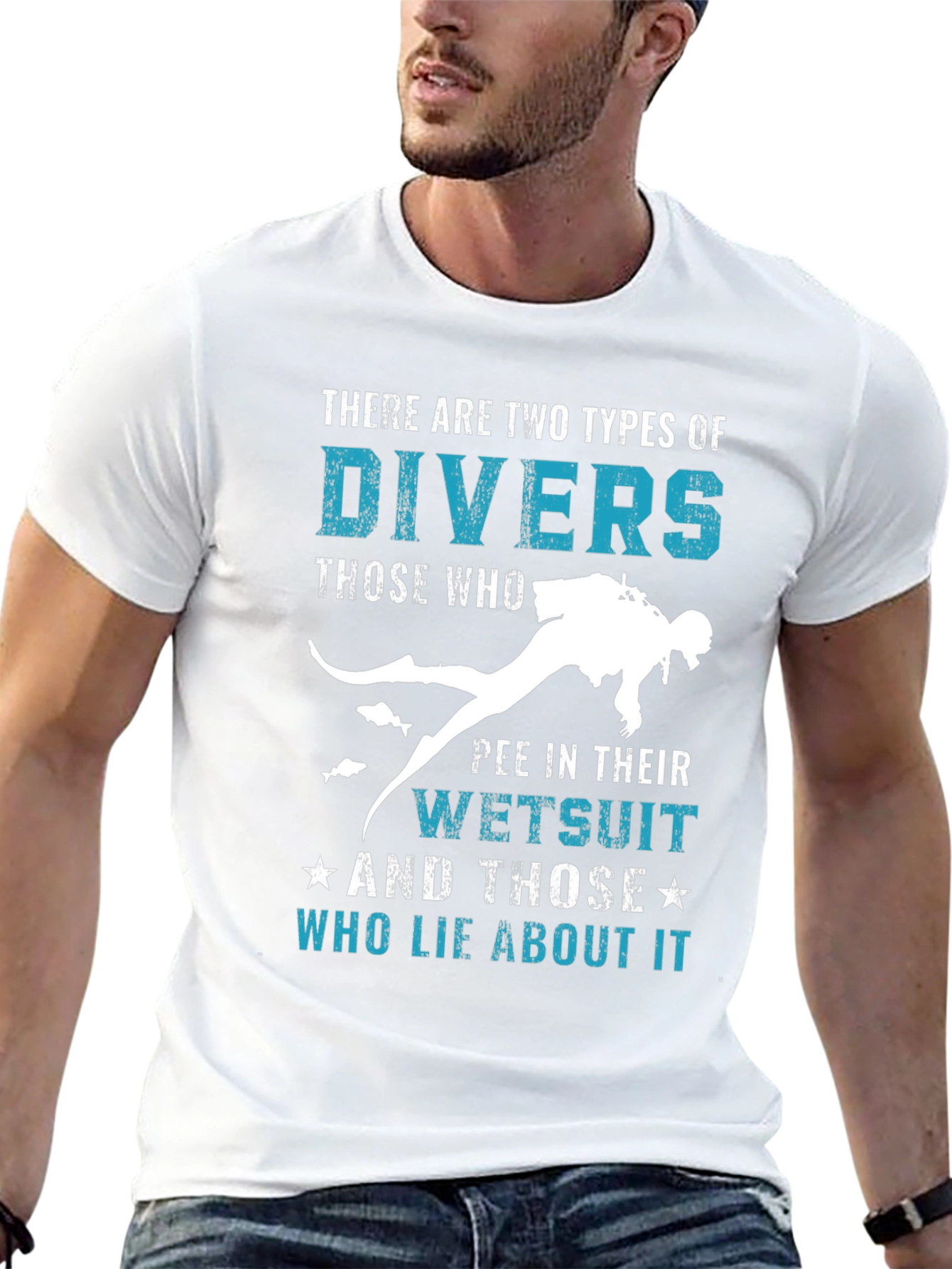 Funny Diver Wetsuit T-Shirt
