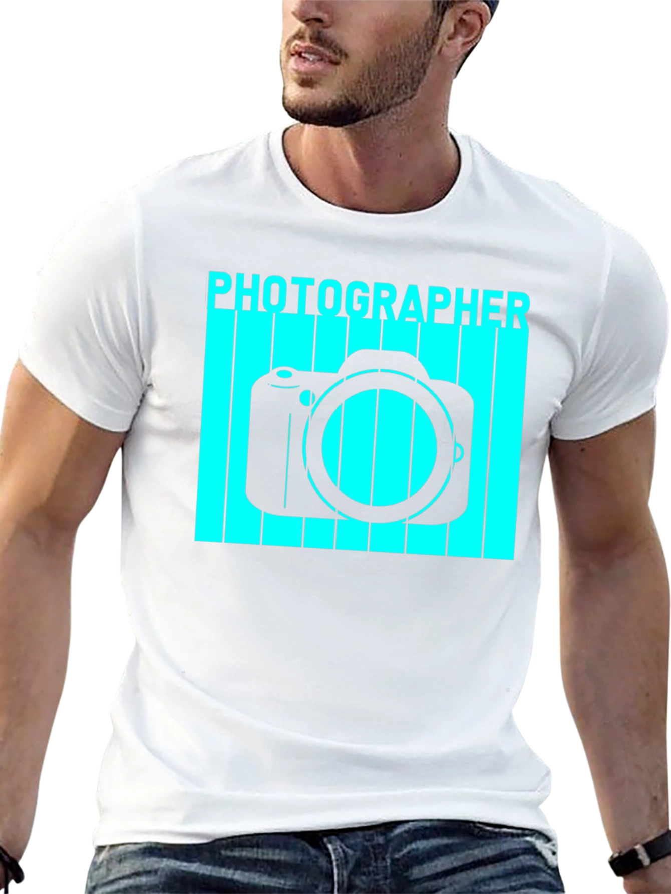 Photographer Camera Graphic T-Shirt