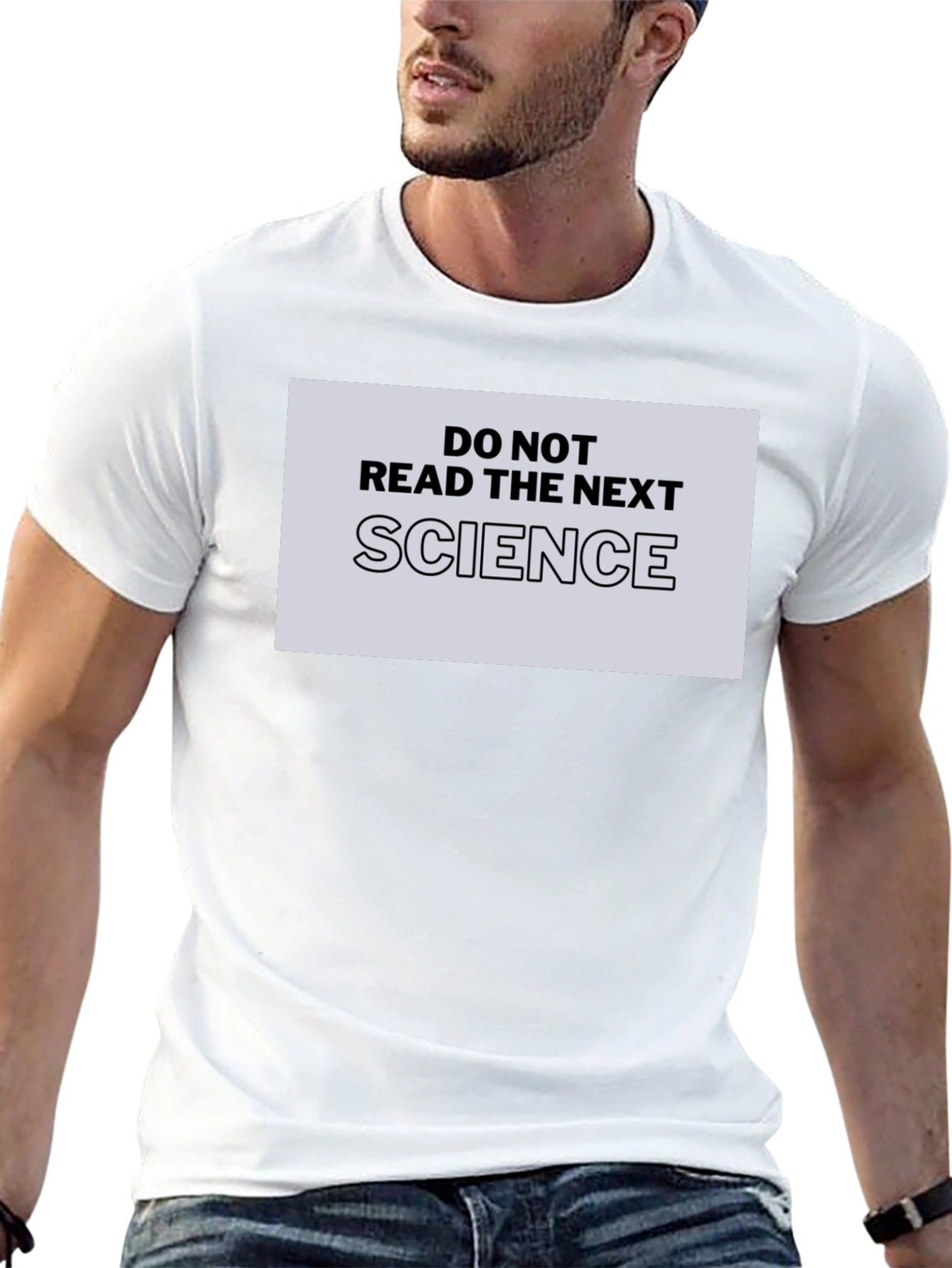 Do Not Read The Next Science Black T-Shirt
