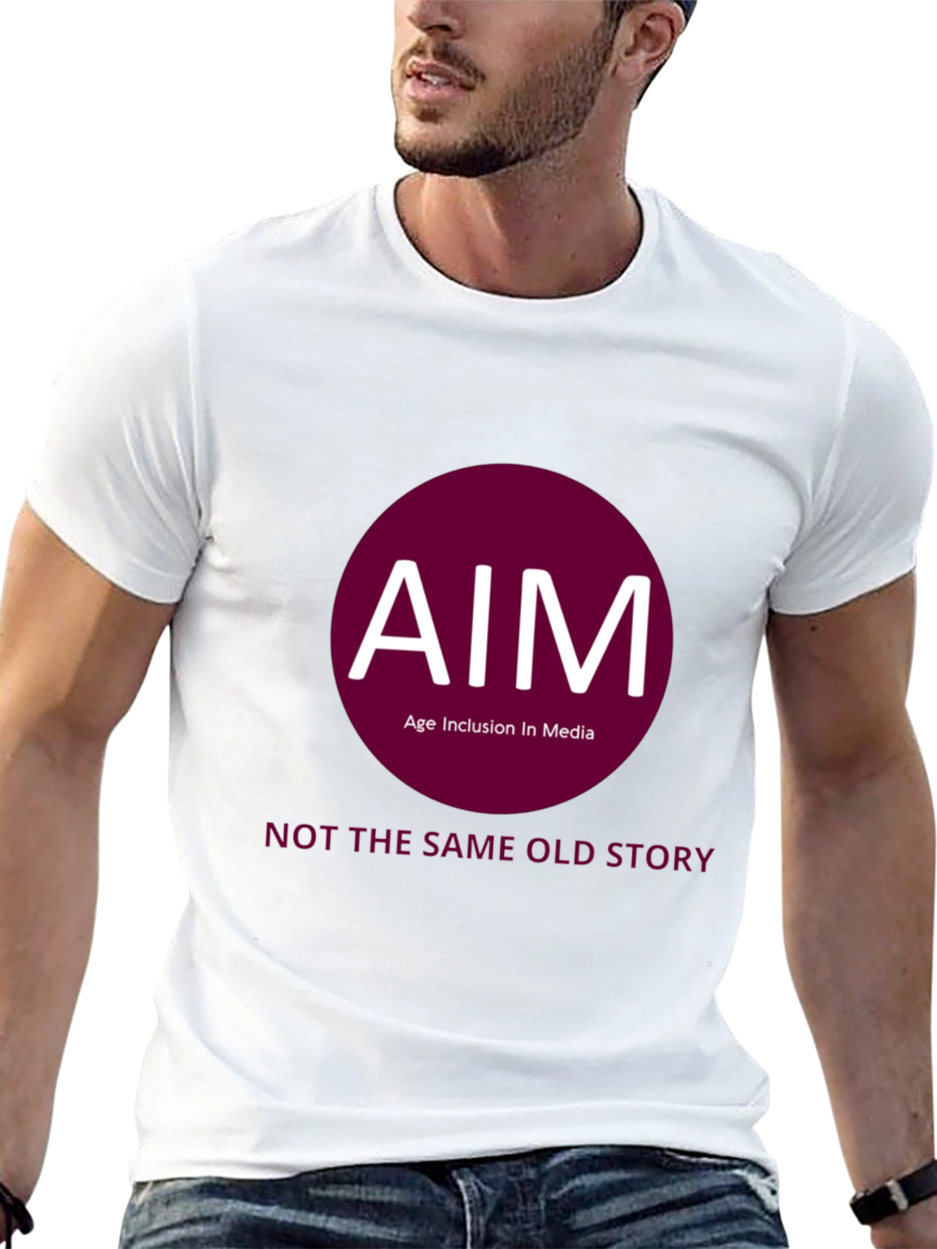 AIM Age Inclusion Media T-Shirt - Black