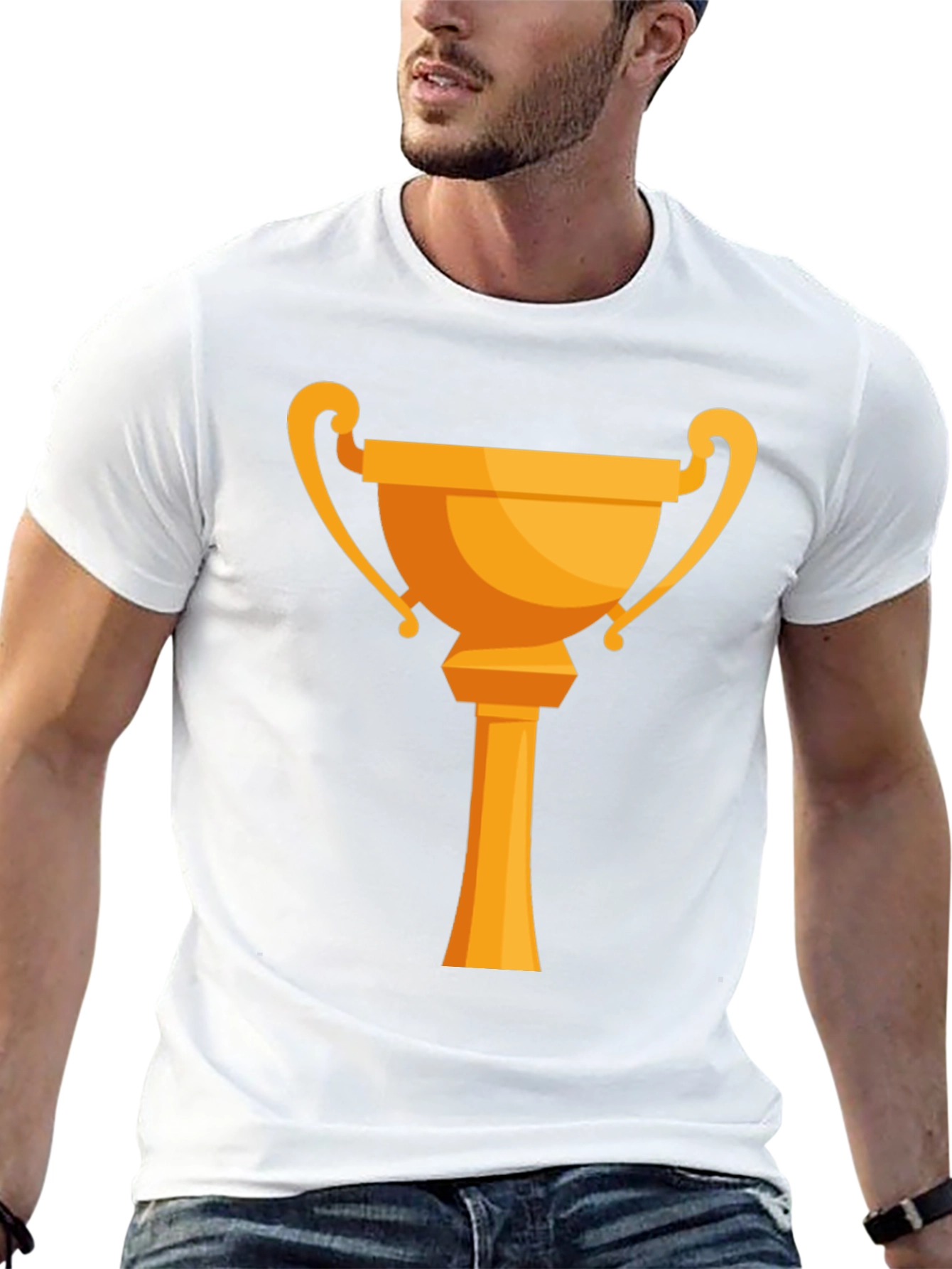 Trophy Graphic Tee - Champion Style!